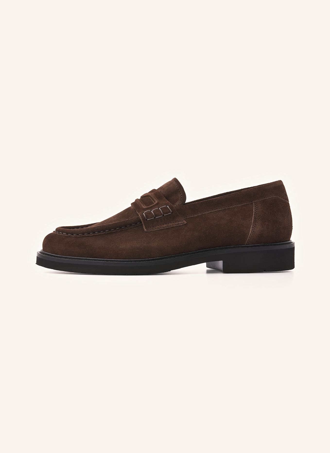 NUBIKK Slipper JONES GATSBY: DUNKELBRAUN
