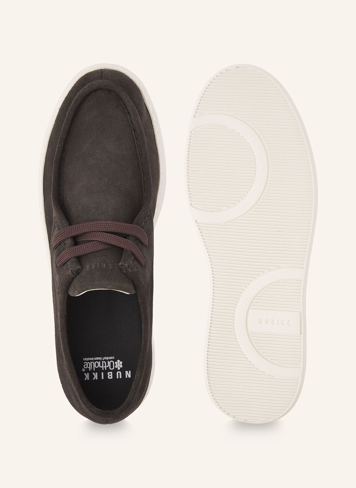 NUBIKK Sneaker VICK RYAN: DUNKELBRAUN
