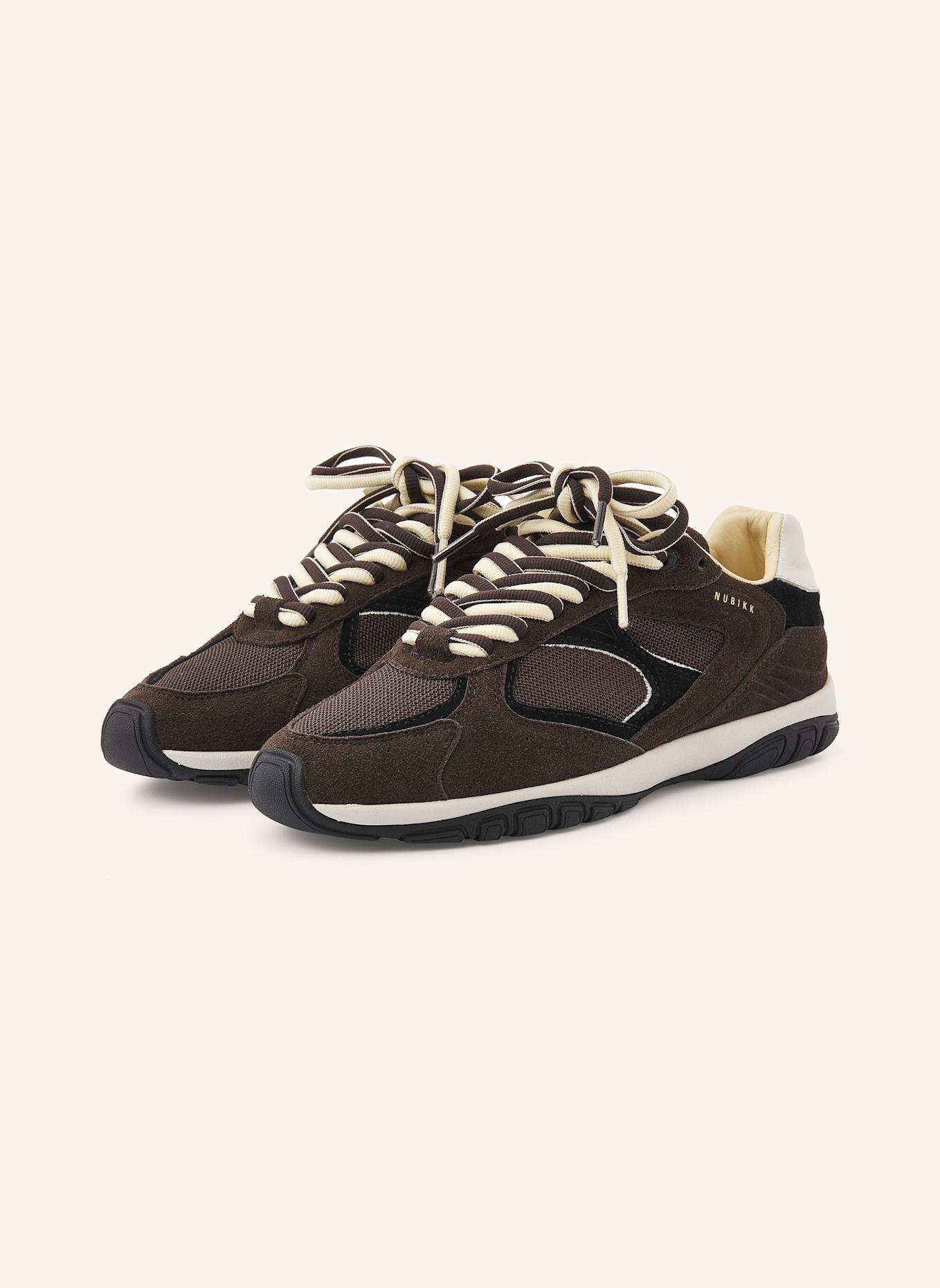 NUBIKK Sneaker BENNY MORGAN: DUNKELBRAUN