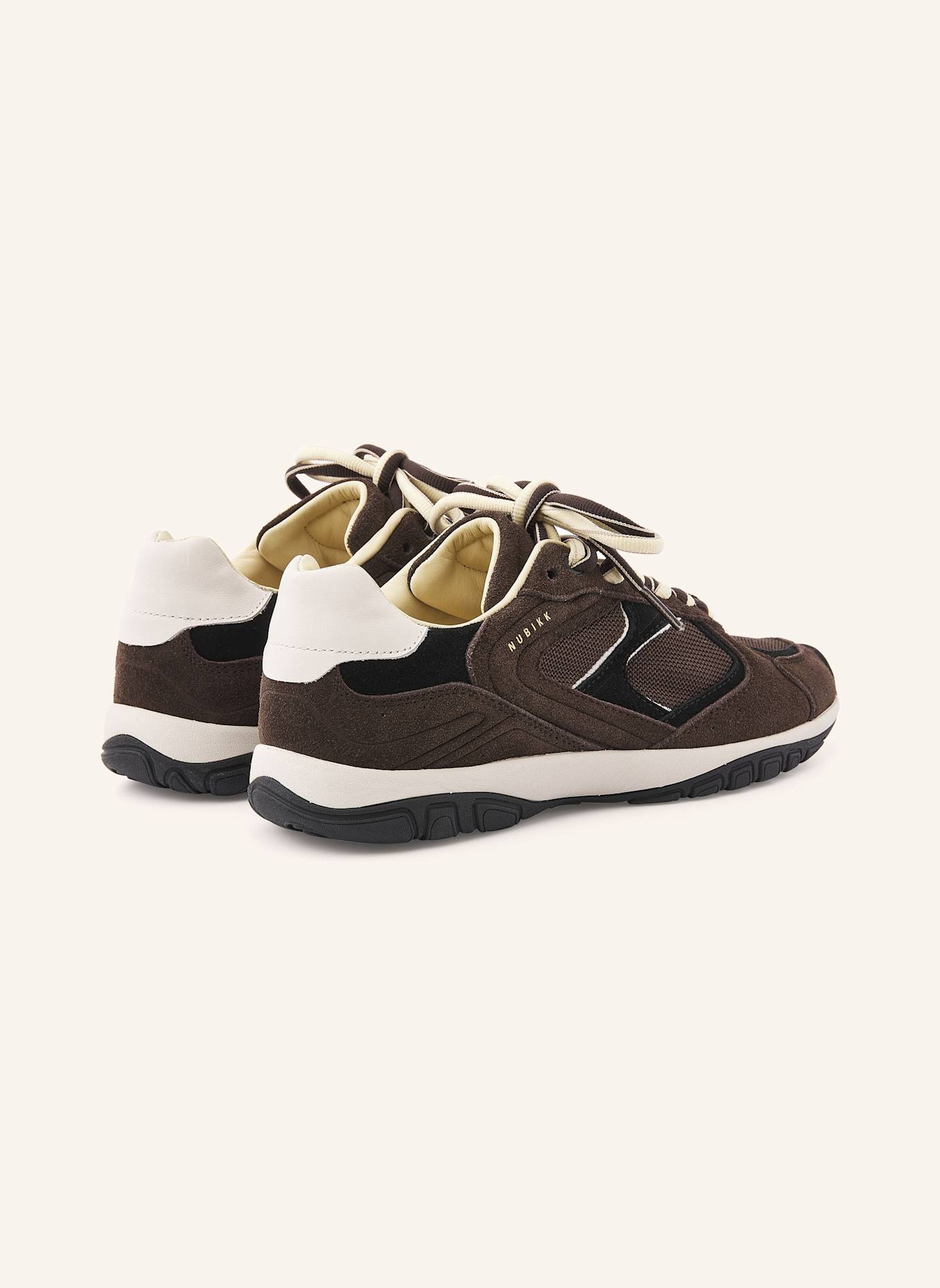 NUBIKK Sneaker BENNY MORGAN: DUNKELBRAUN