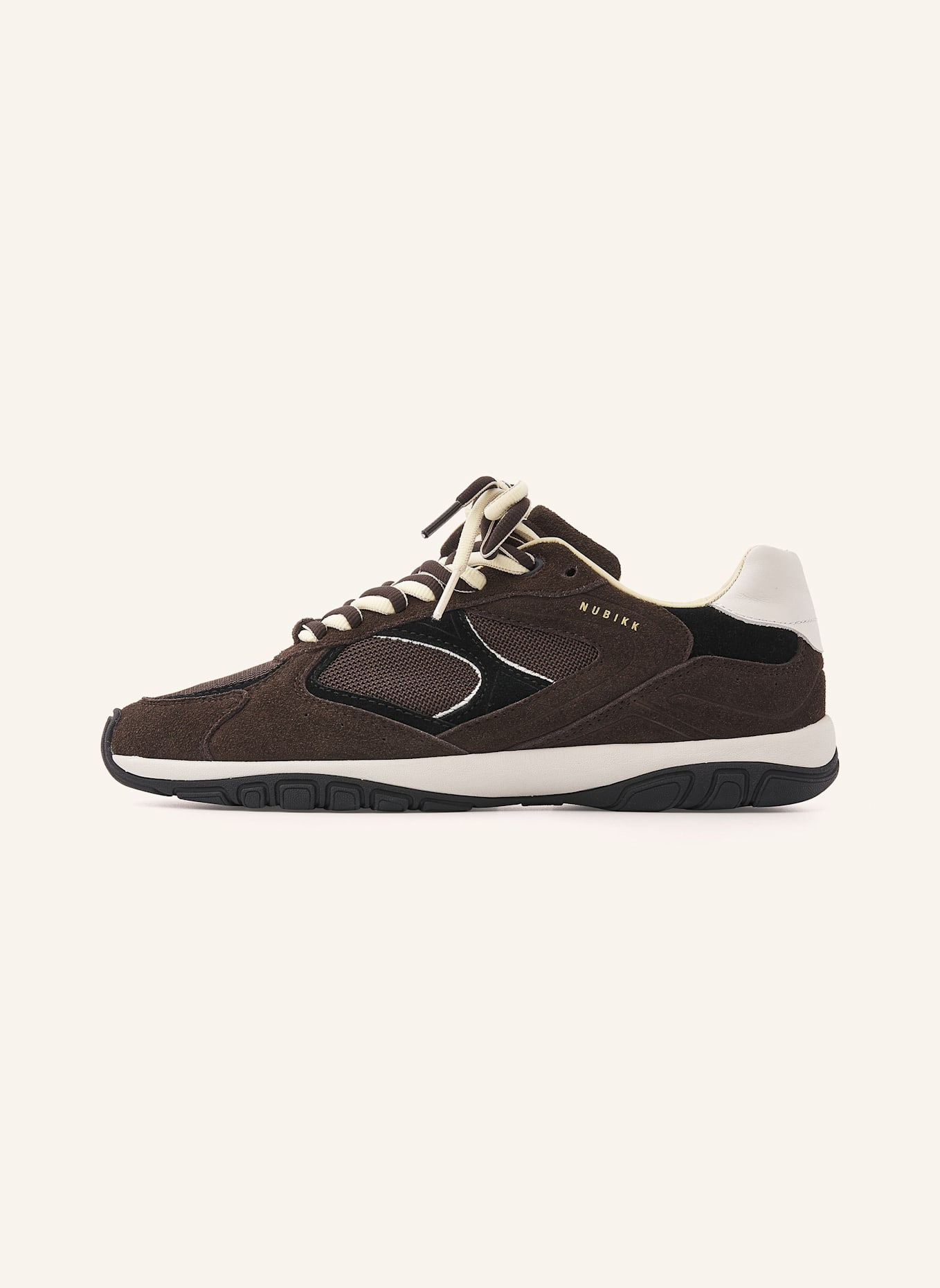 NUBIKK Sneaker BENNY MORGAN: DUNKELBRAUN