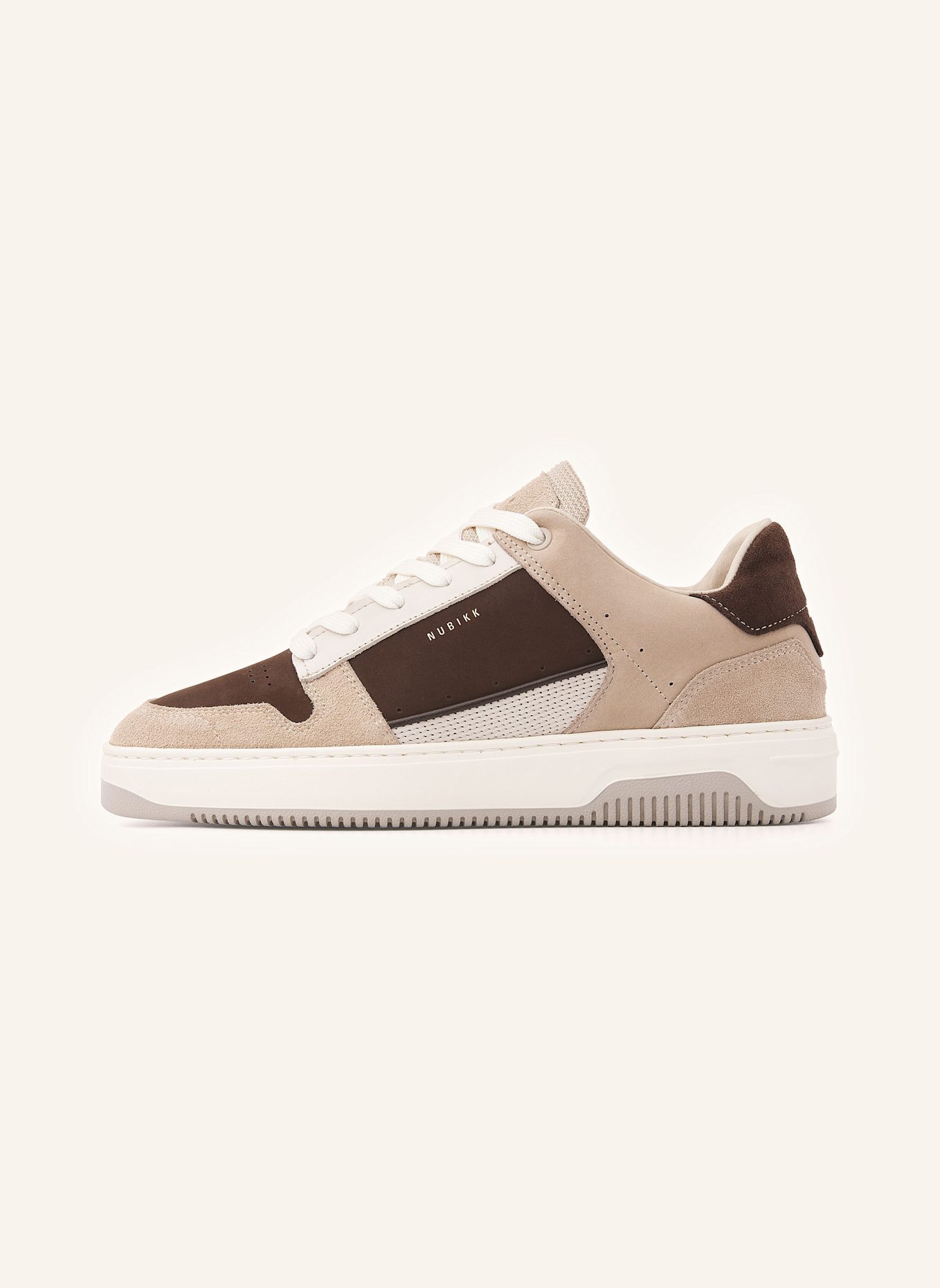NUBIKK Sneaker BASKET COURTSIDE: BRAUN