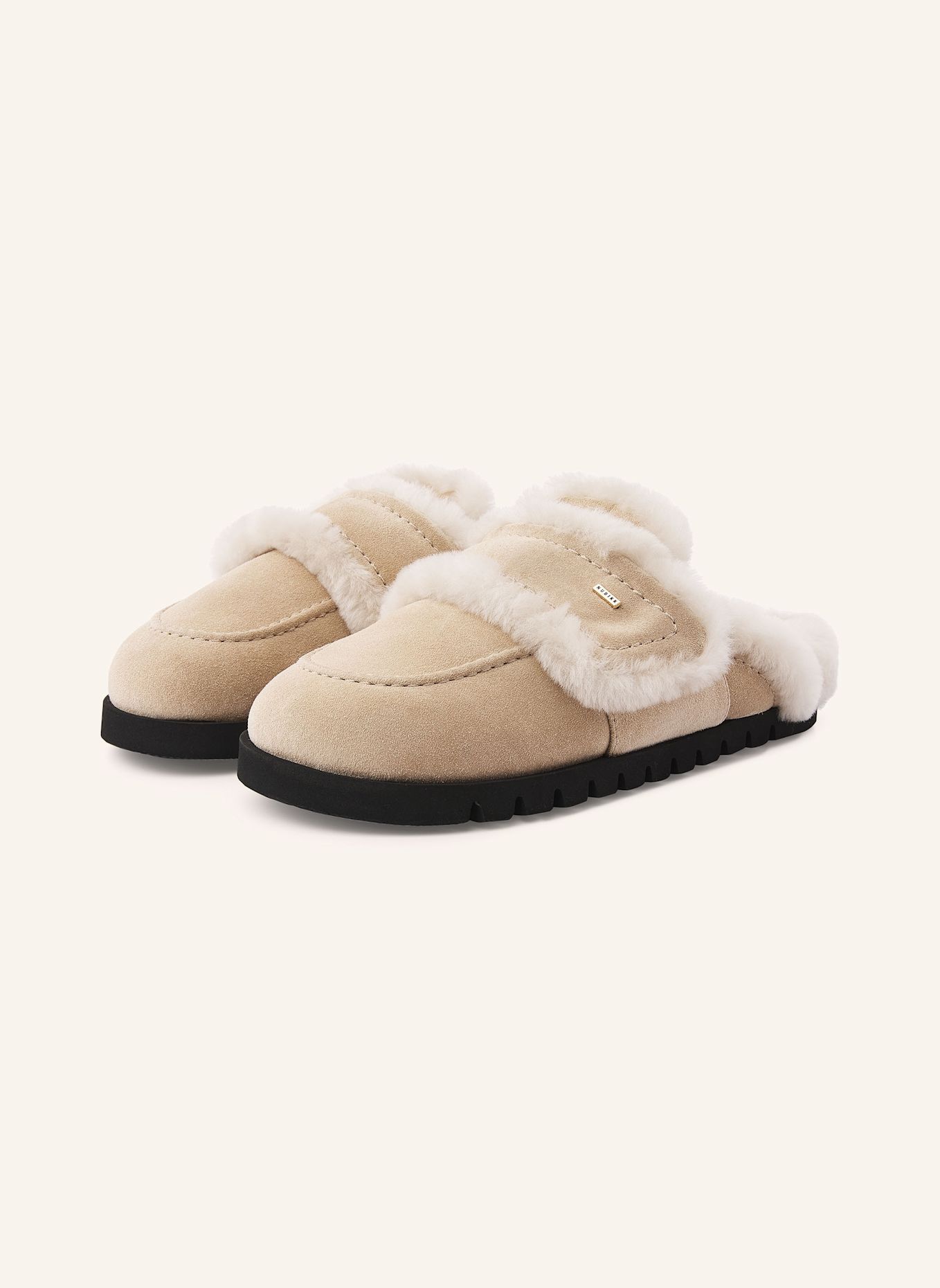 NUBIKK Slipper TEDDY FURRY II: BEIGE