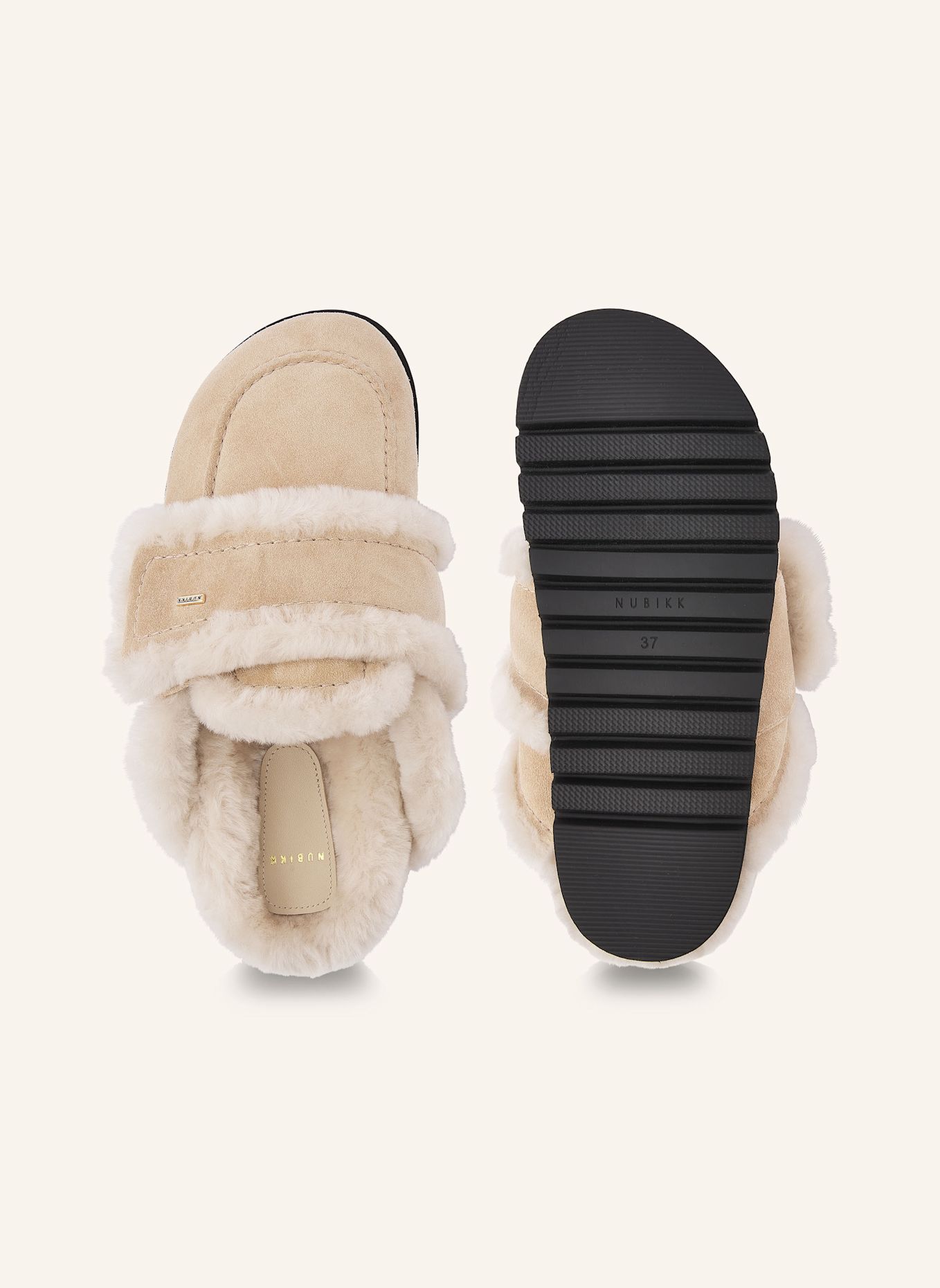 NUBIKK Slipper TEDDY FURRY II: BEIGE