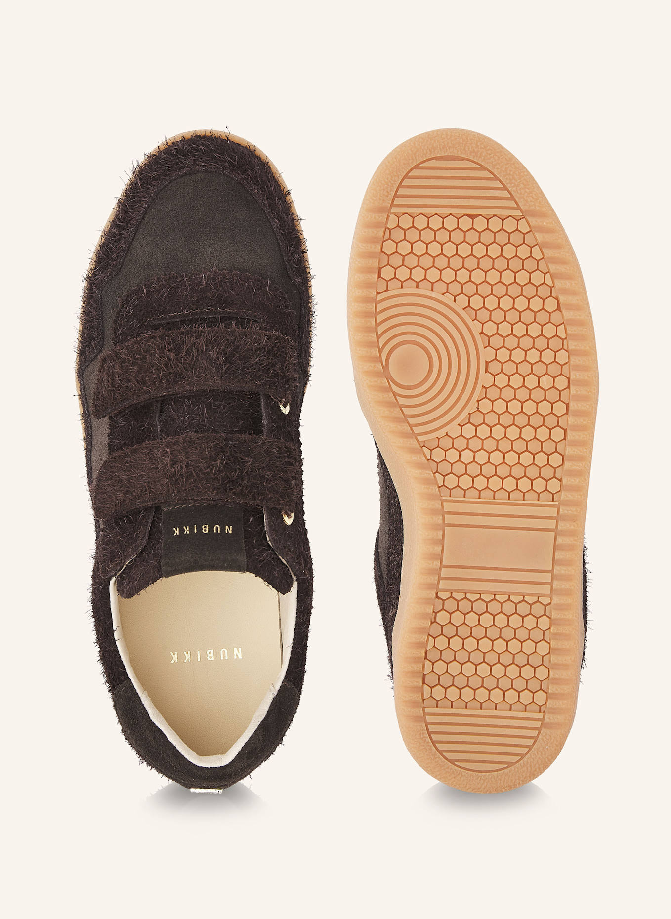 NUBIKK Sneaker RAY VENTI: DUNKELBRAUN