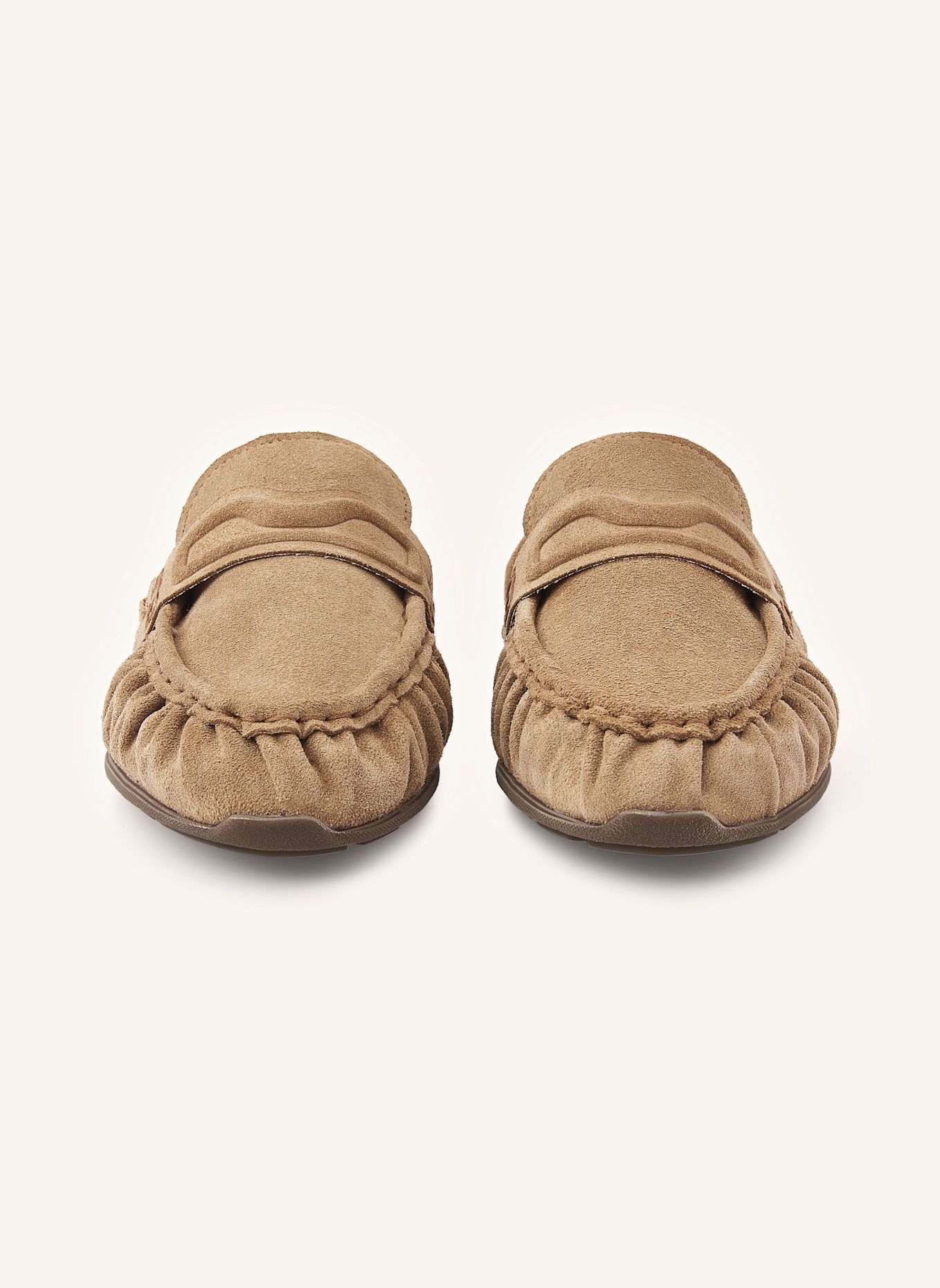 NUBIKK Slipper RILEY FUR: TAUPE