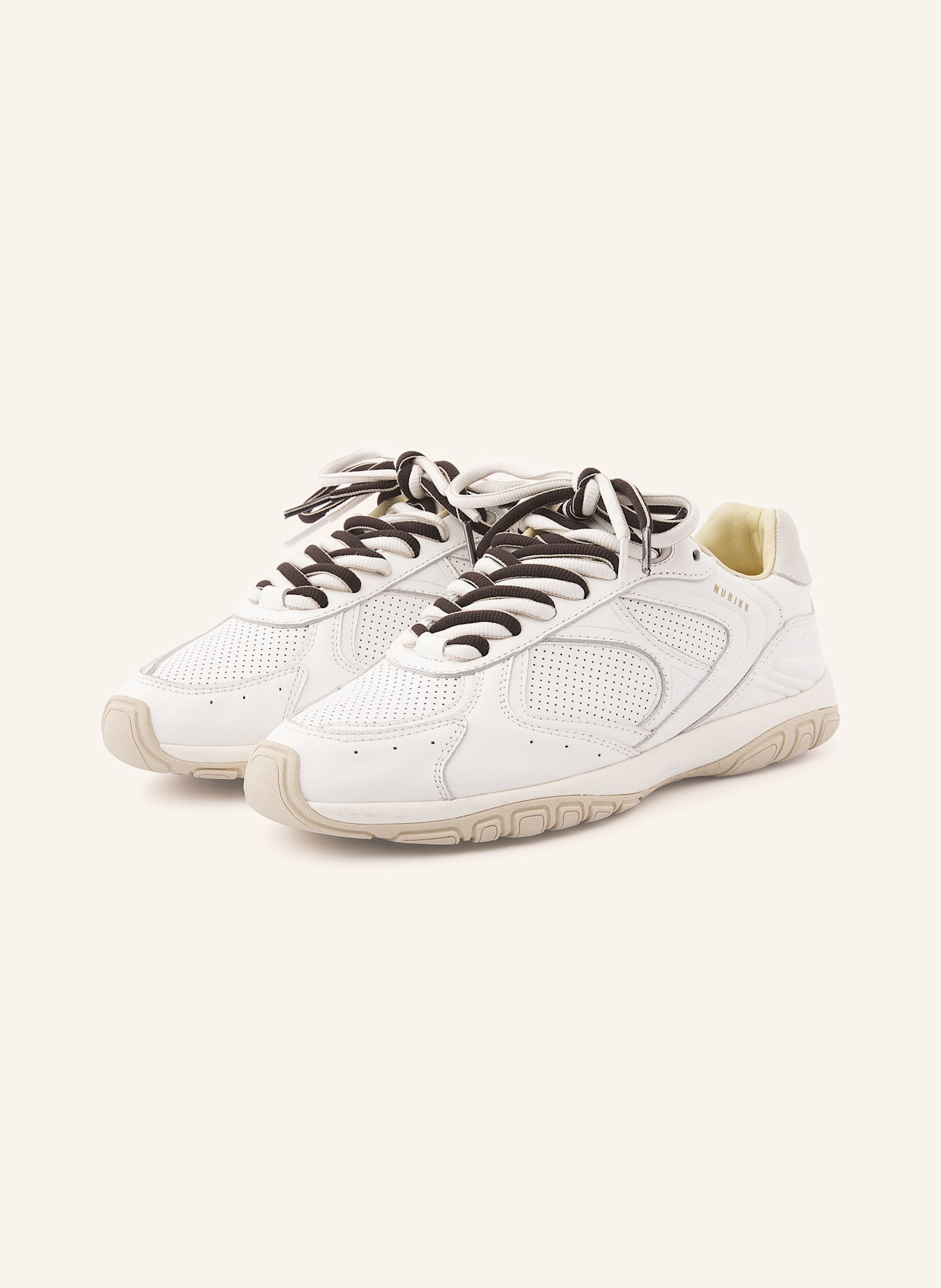 NUBIKK Sneaker BENNY MORGAN: WEISS