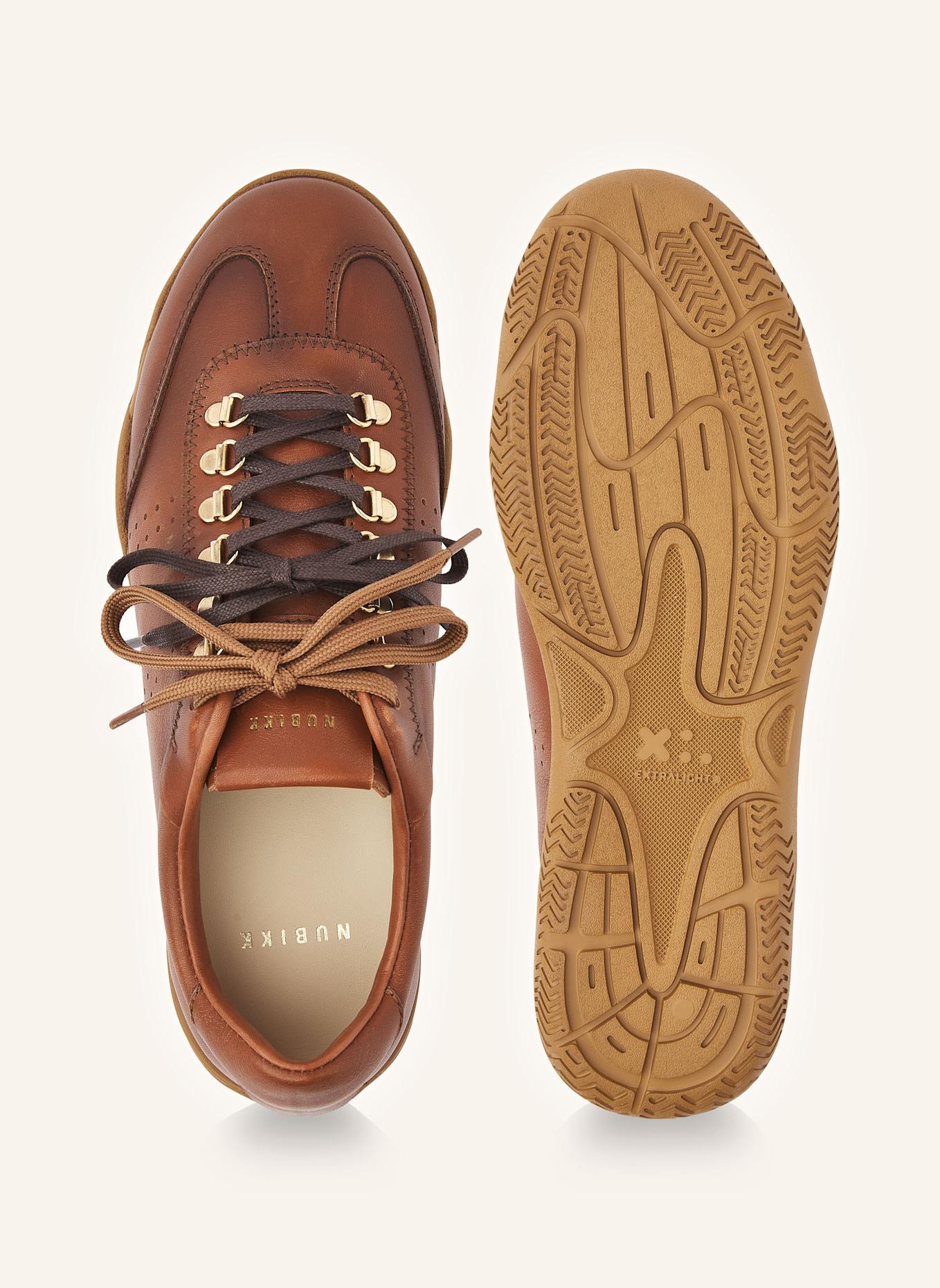 NUBIKK Sneaker CHARLIE LOU: COGNAC