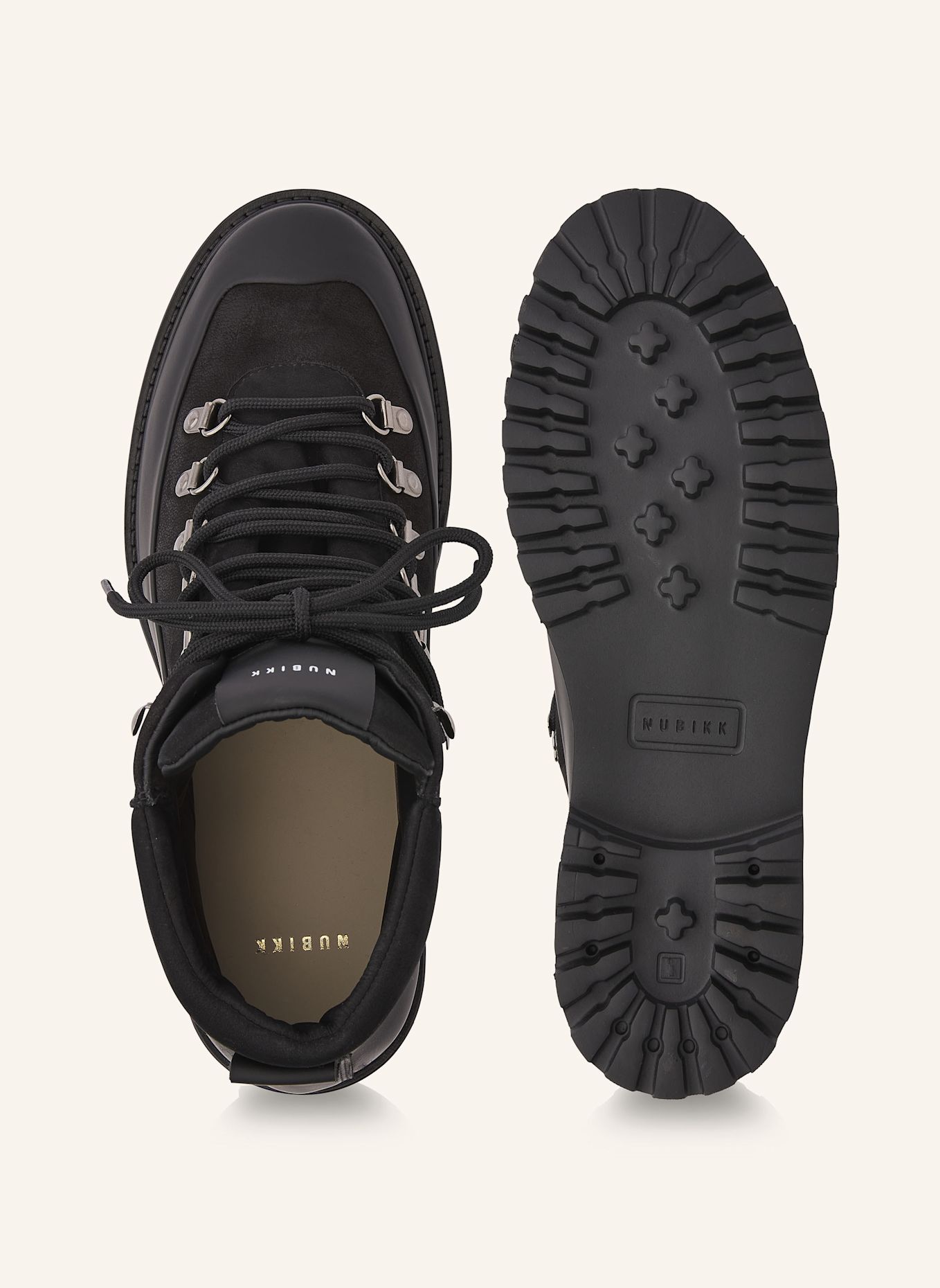 NUBIKK Boots LOGAN CHAD: SCHWARZ
