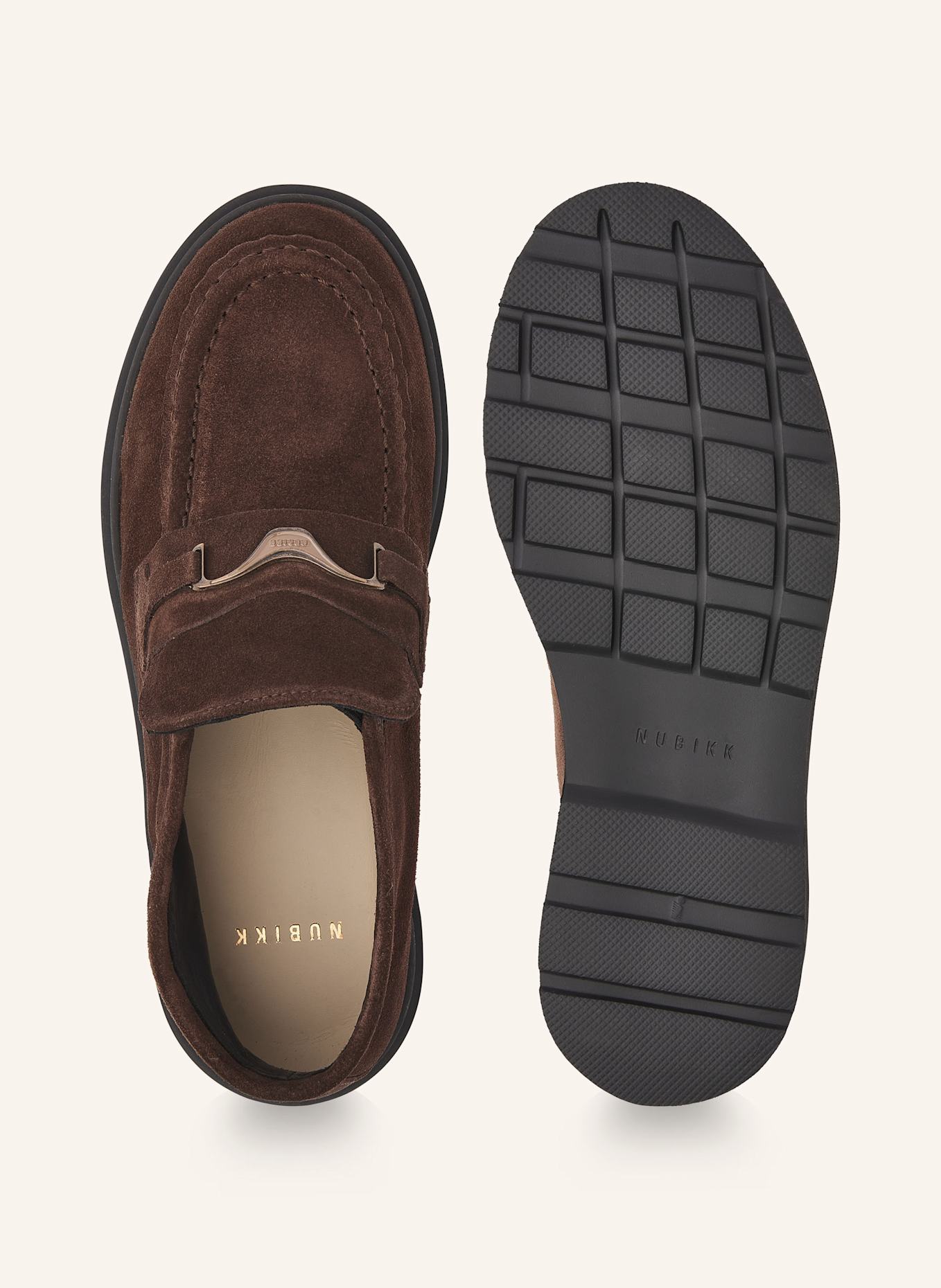 NUBIKK Loafer ELLA MONROE: DUNKELBRAUN