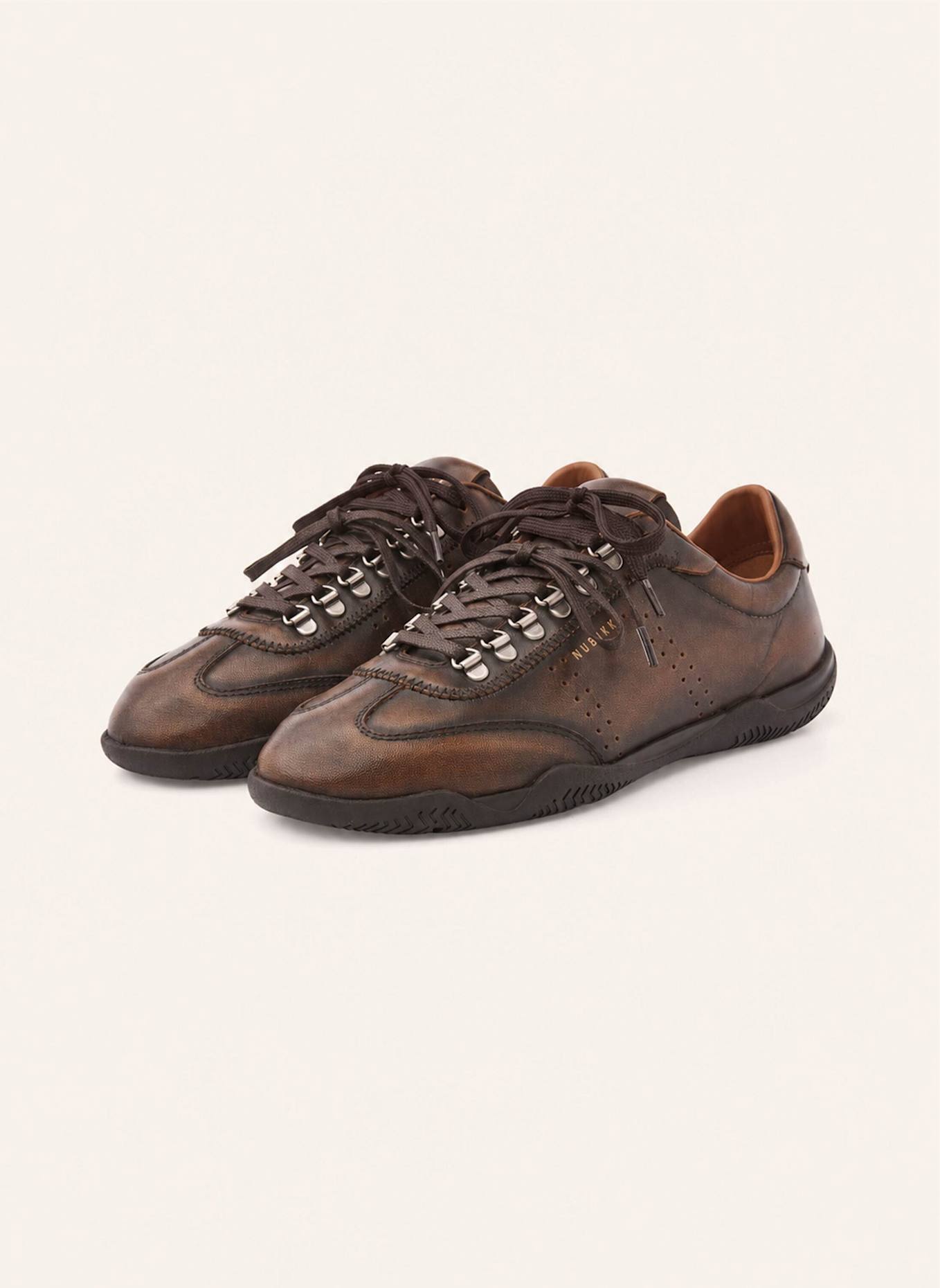 NUBIKK Sneaker CHARLIE LOU: DUNKELBRAUN