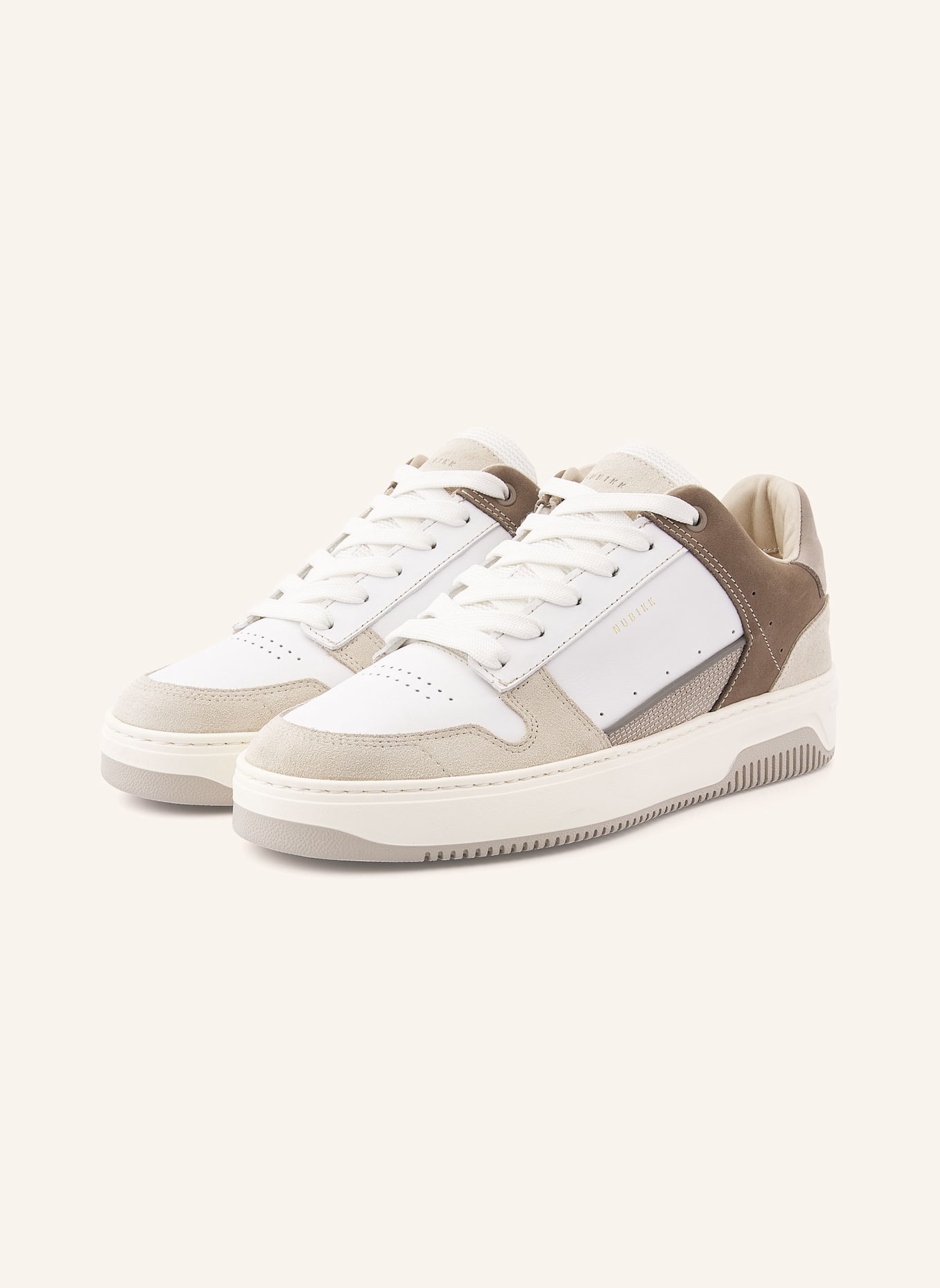 NUBIKK Sneaker BASKET COURTSIDE: WEISS
