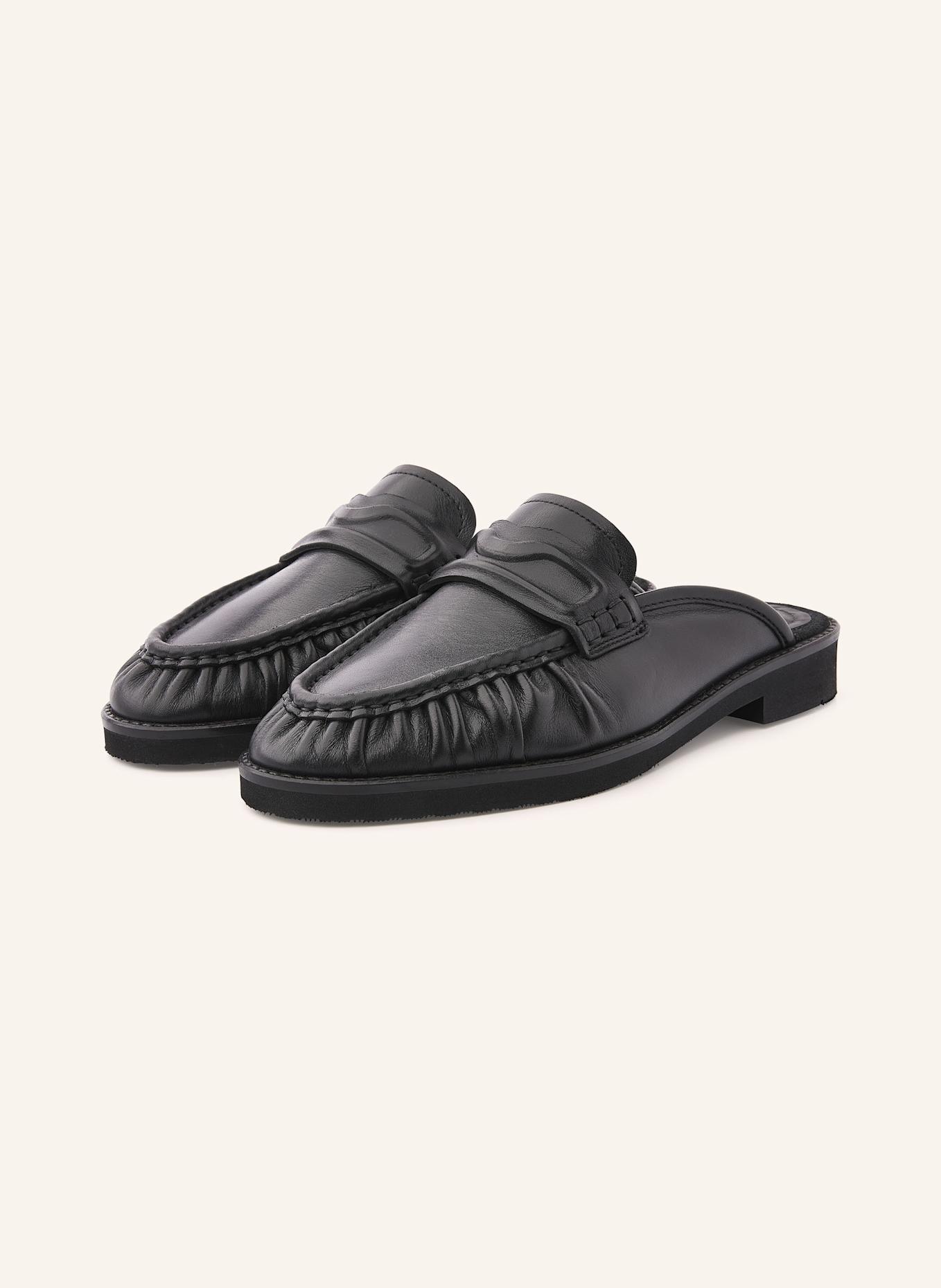 NUBIKK Slipper JONES MULE: SCHWARZ