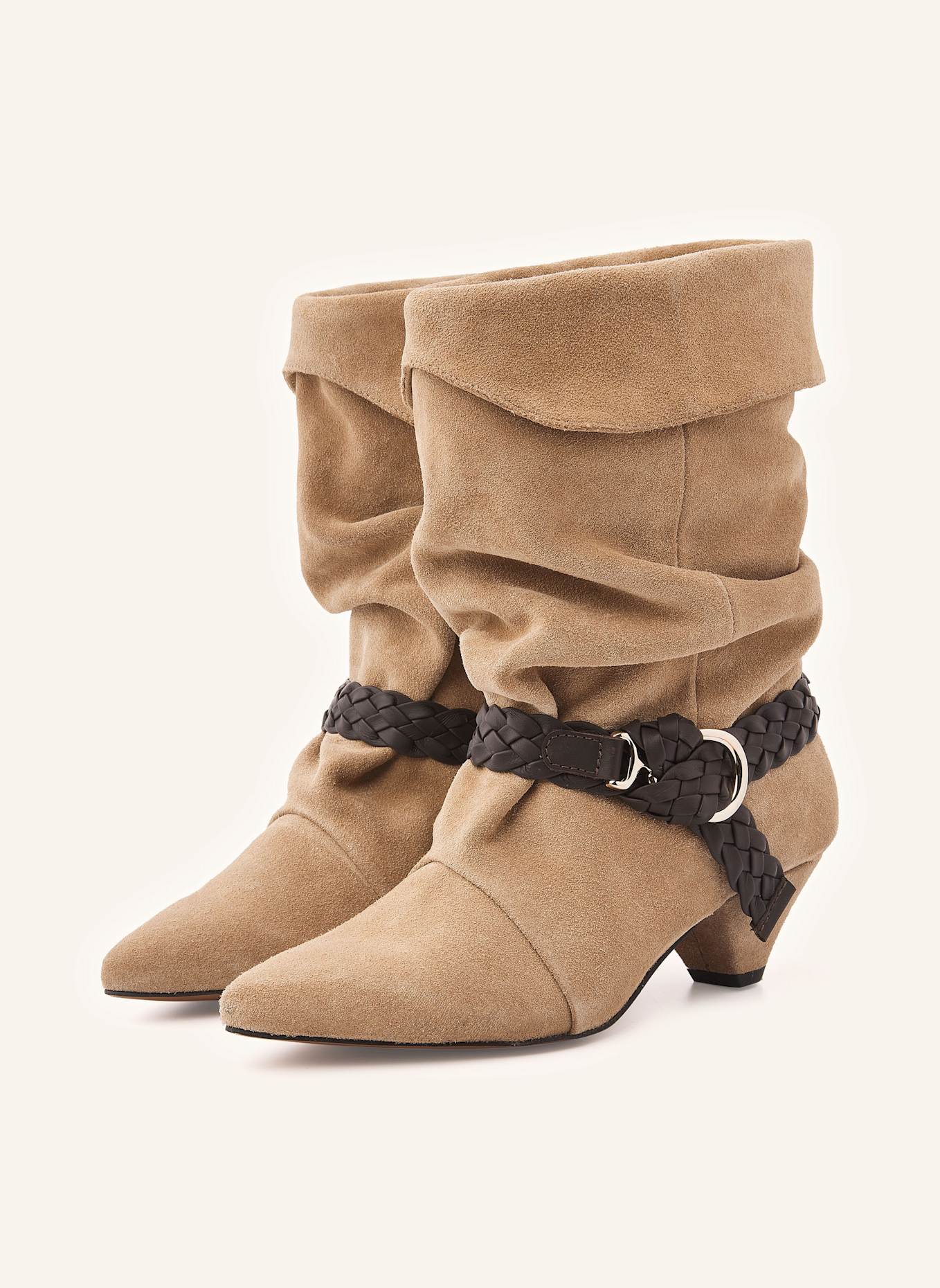NUBIKK Boots SALLY LYNN: BRAUN