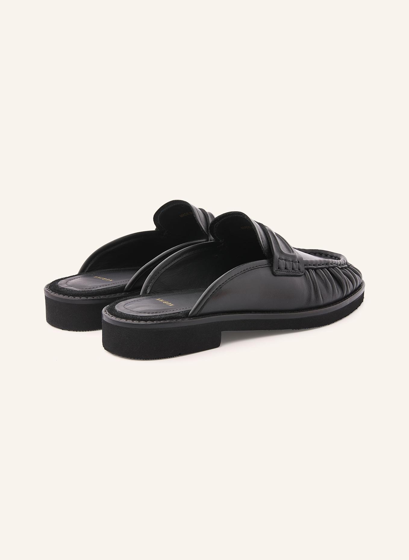 NUBIKK Slipper JONES MULE: SCHWARZ
