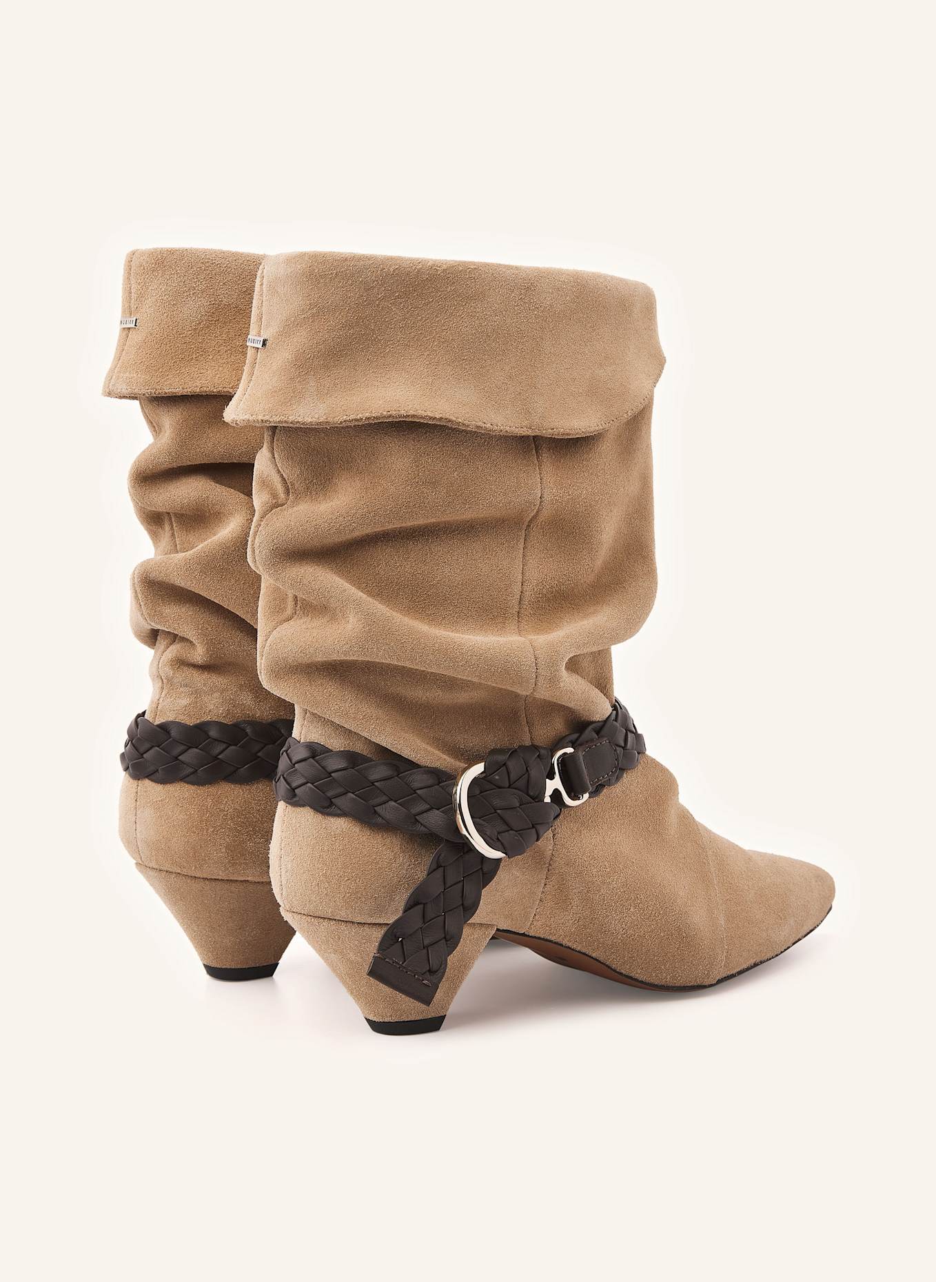 NUBIKK Boots SALLY LYNN: BRAUN
