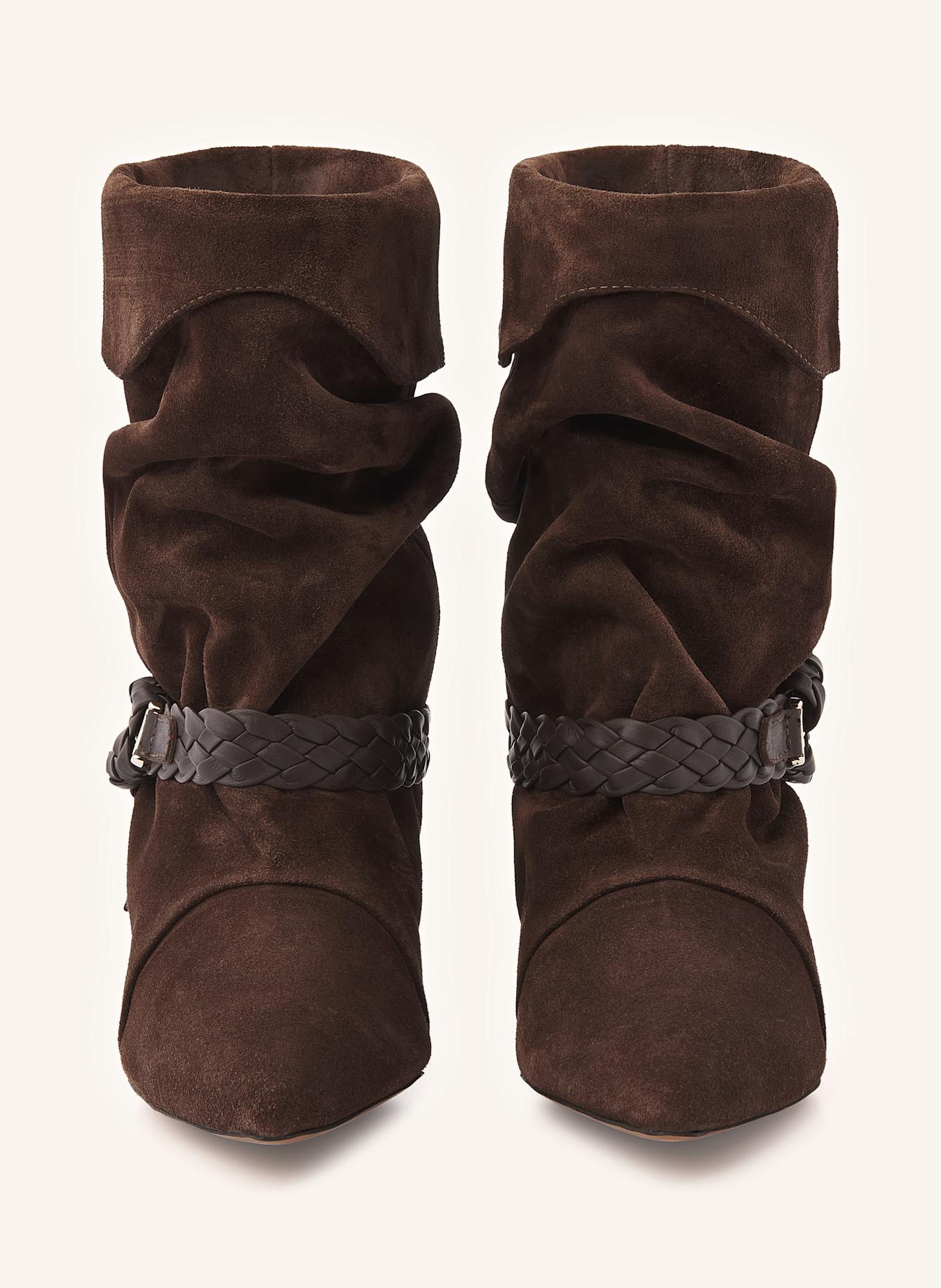 NUBIKK Boots SALLY LYNN: BRAUN