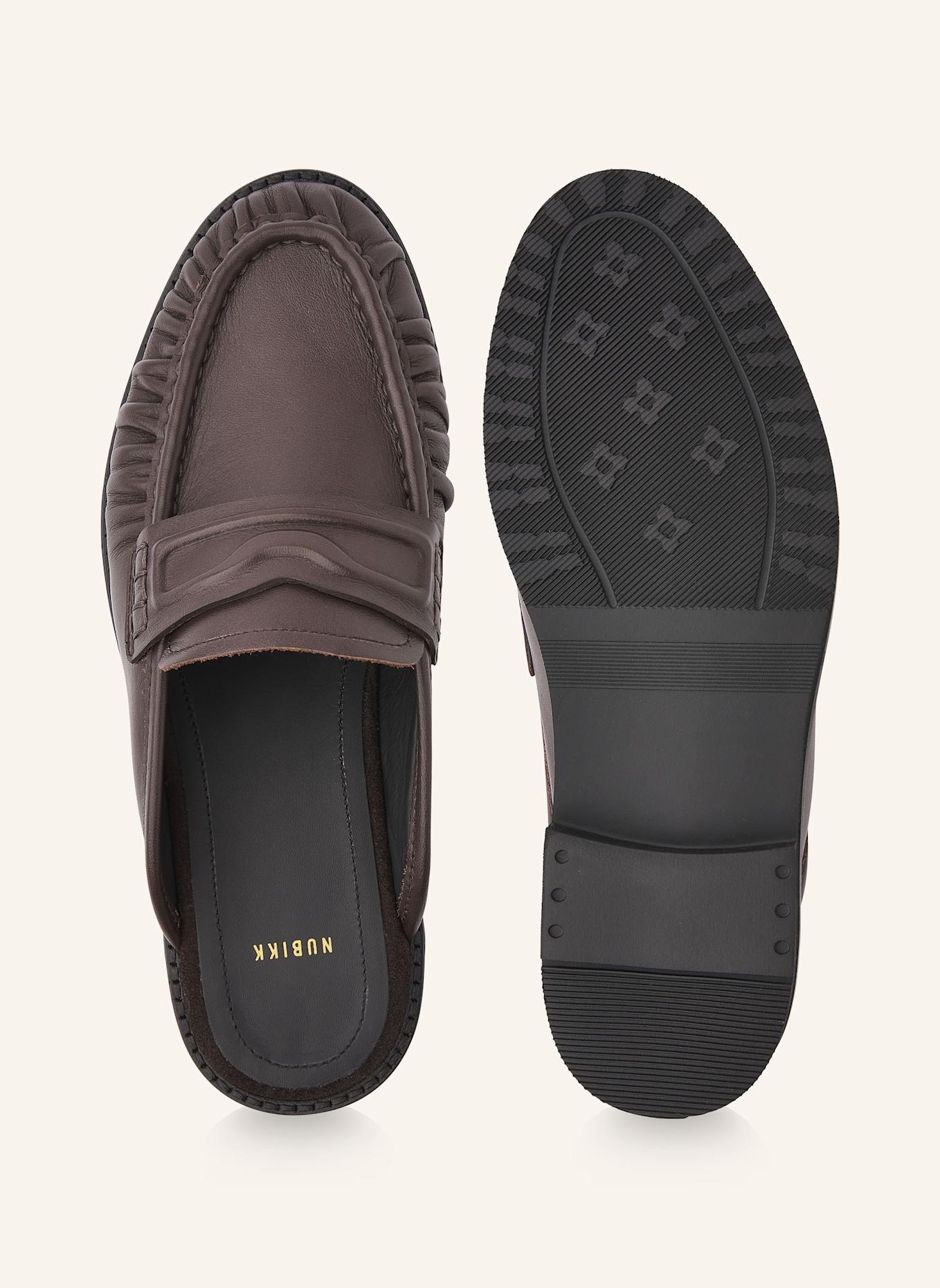 NUBIKK Slipper JONES MULE: DUNKELBRAUN