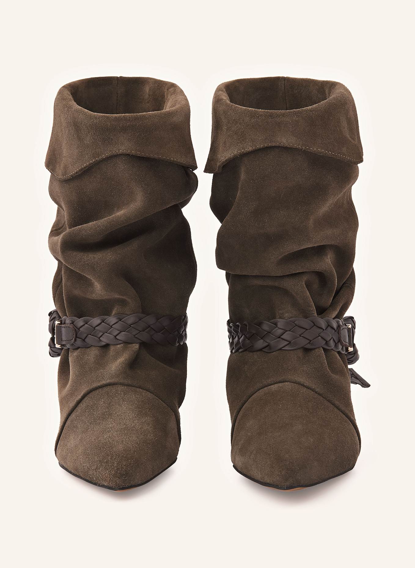 NUBIKK Boots SALLY LYNN: DUNKELGRÜN