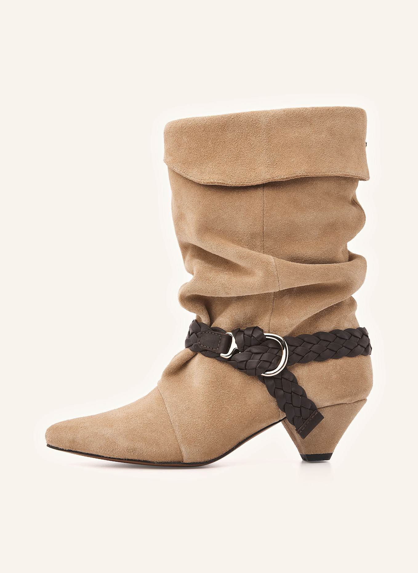 NUBIKK Boots SALLY LYNN: BRAUN