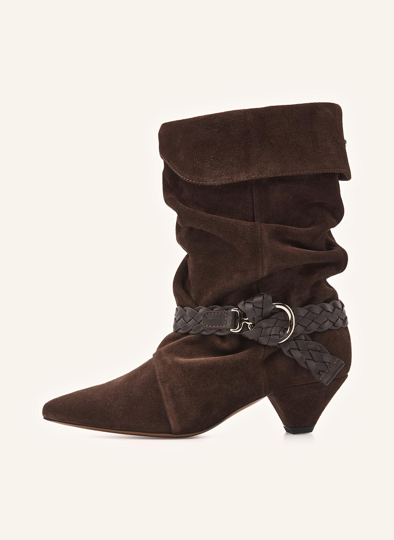 NUBIKK Boots SALLY LYNN: BRAUN
