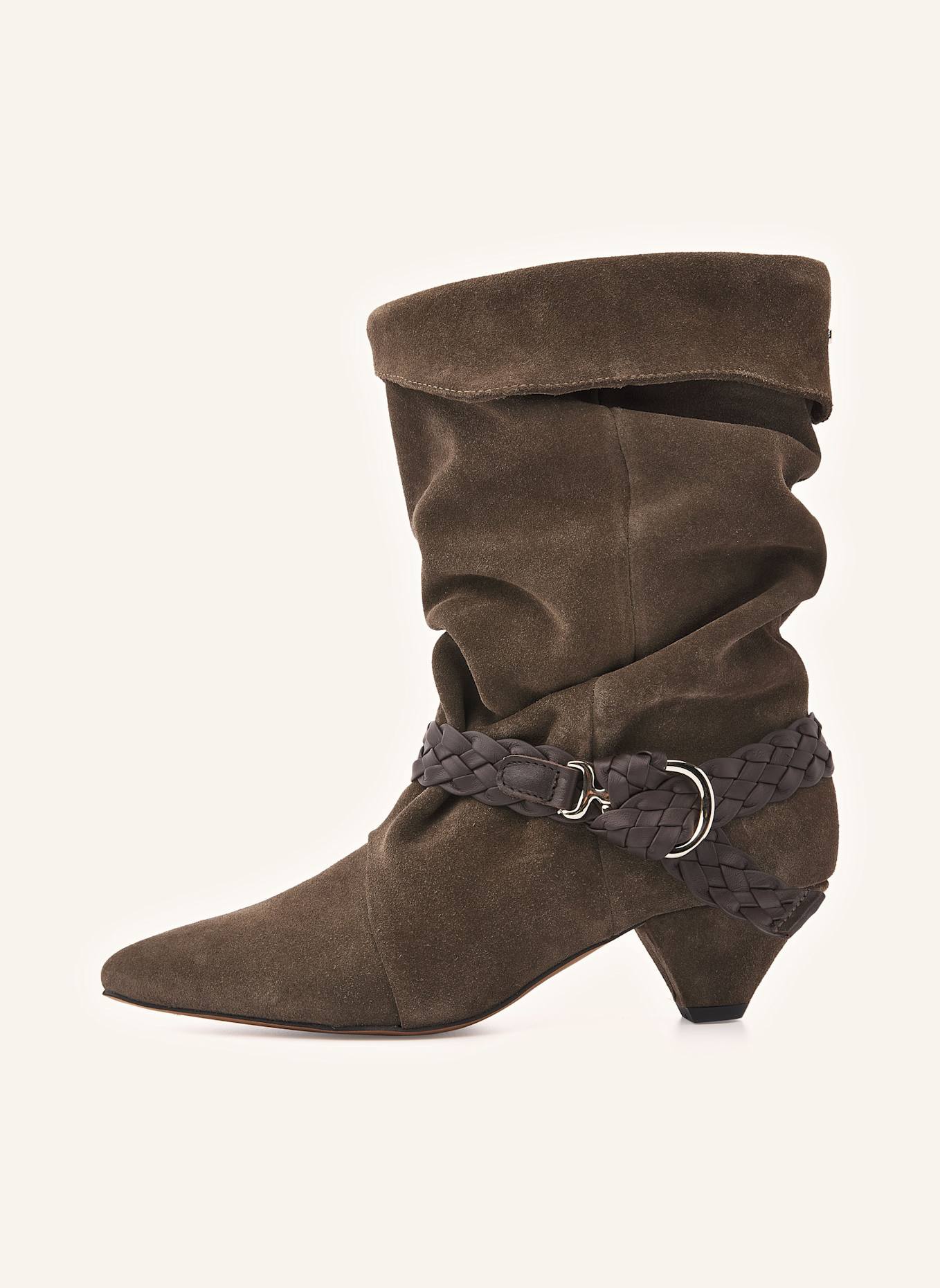 NUBIKK Boots SALLY LYNN: DUNKELGRÜN