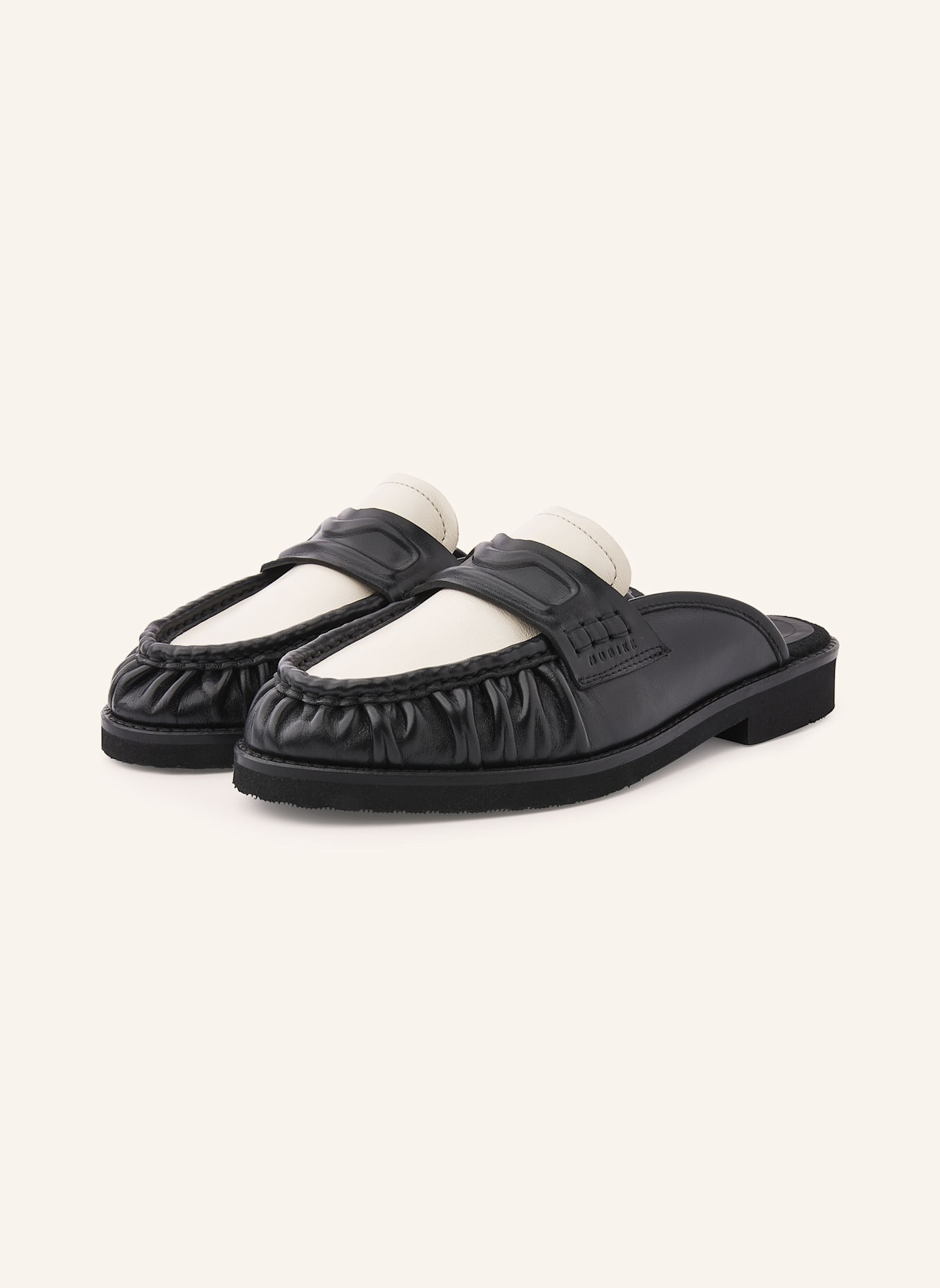 NUBIKK Slipper JONES MULE: SCHWARZ