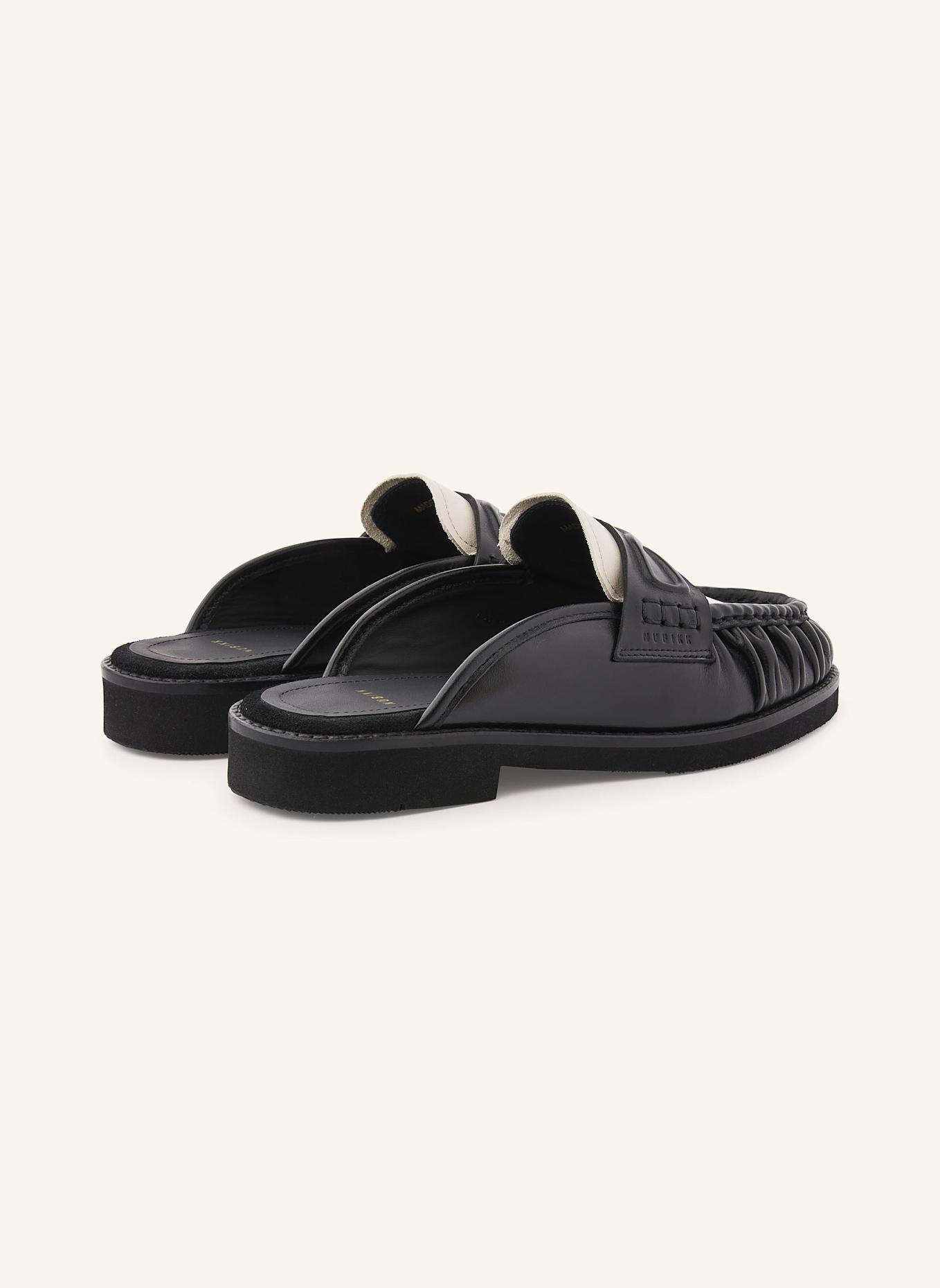 NUBIKK Slipper JONES MULE: SCHWARZ