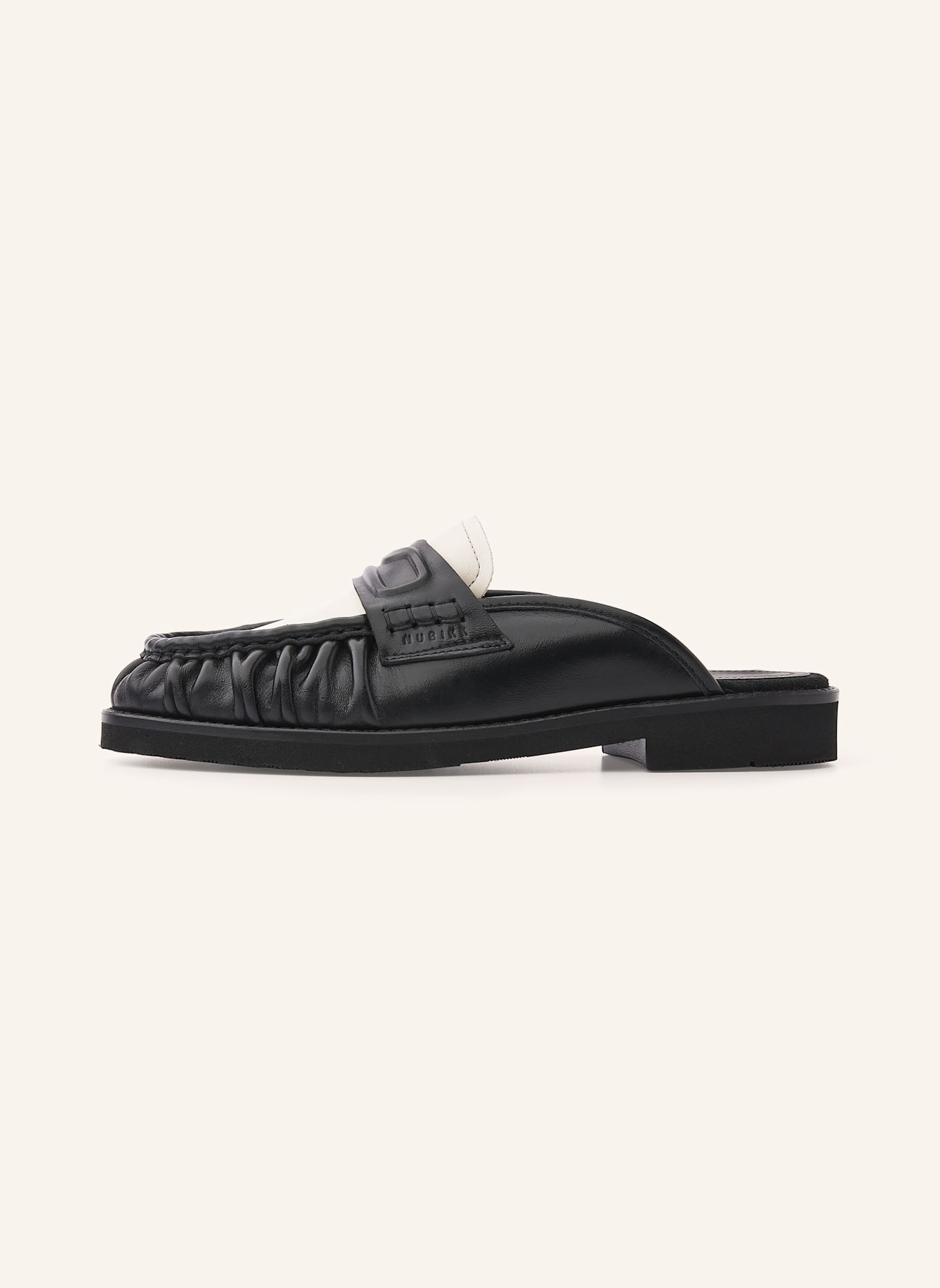 NUBIKK Slipper JONES MULE: SCHWARZ