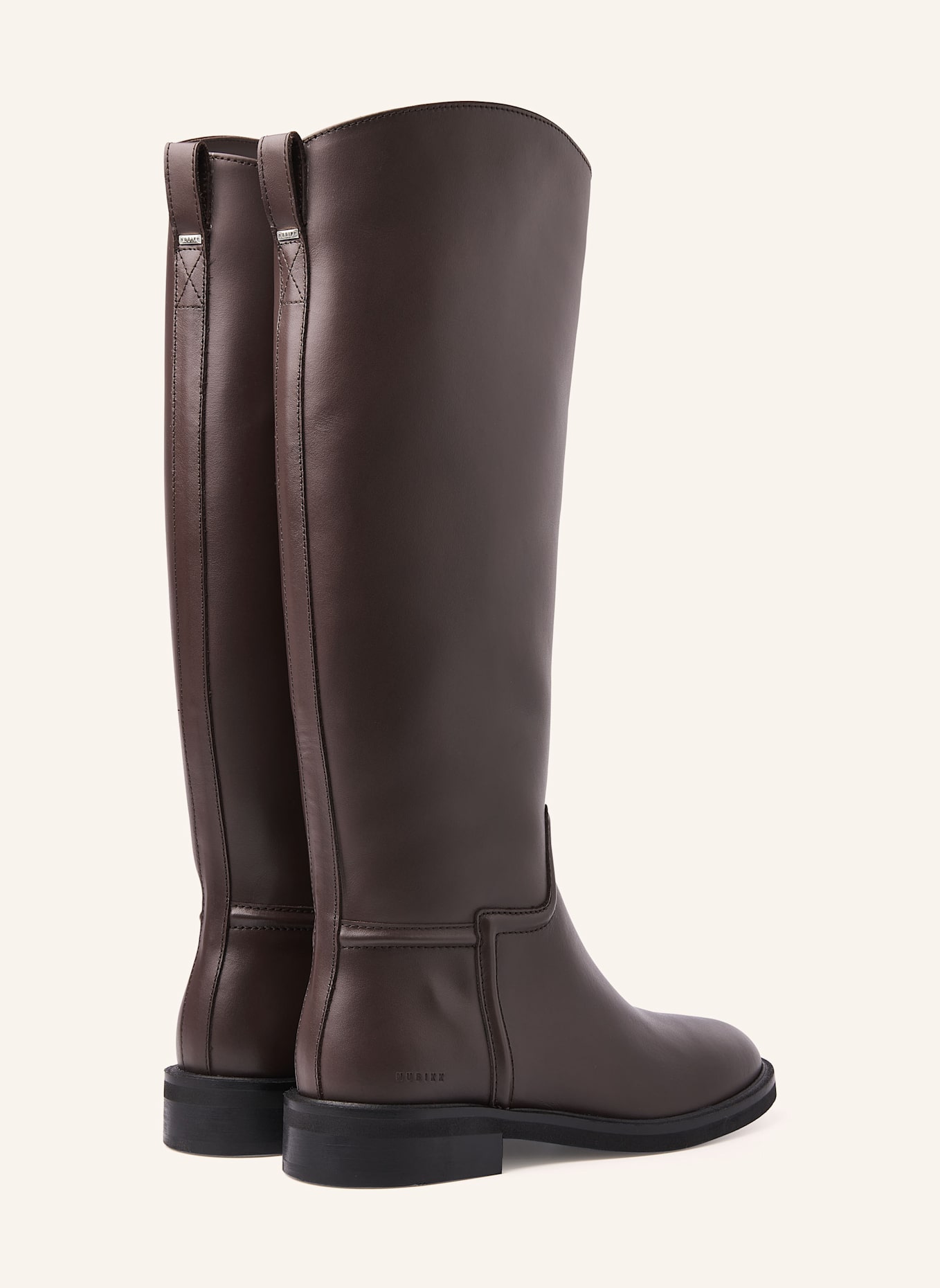 NUBIKK Boots MAEVE RIDER: DUNKELBRAUN