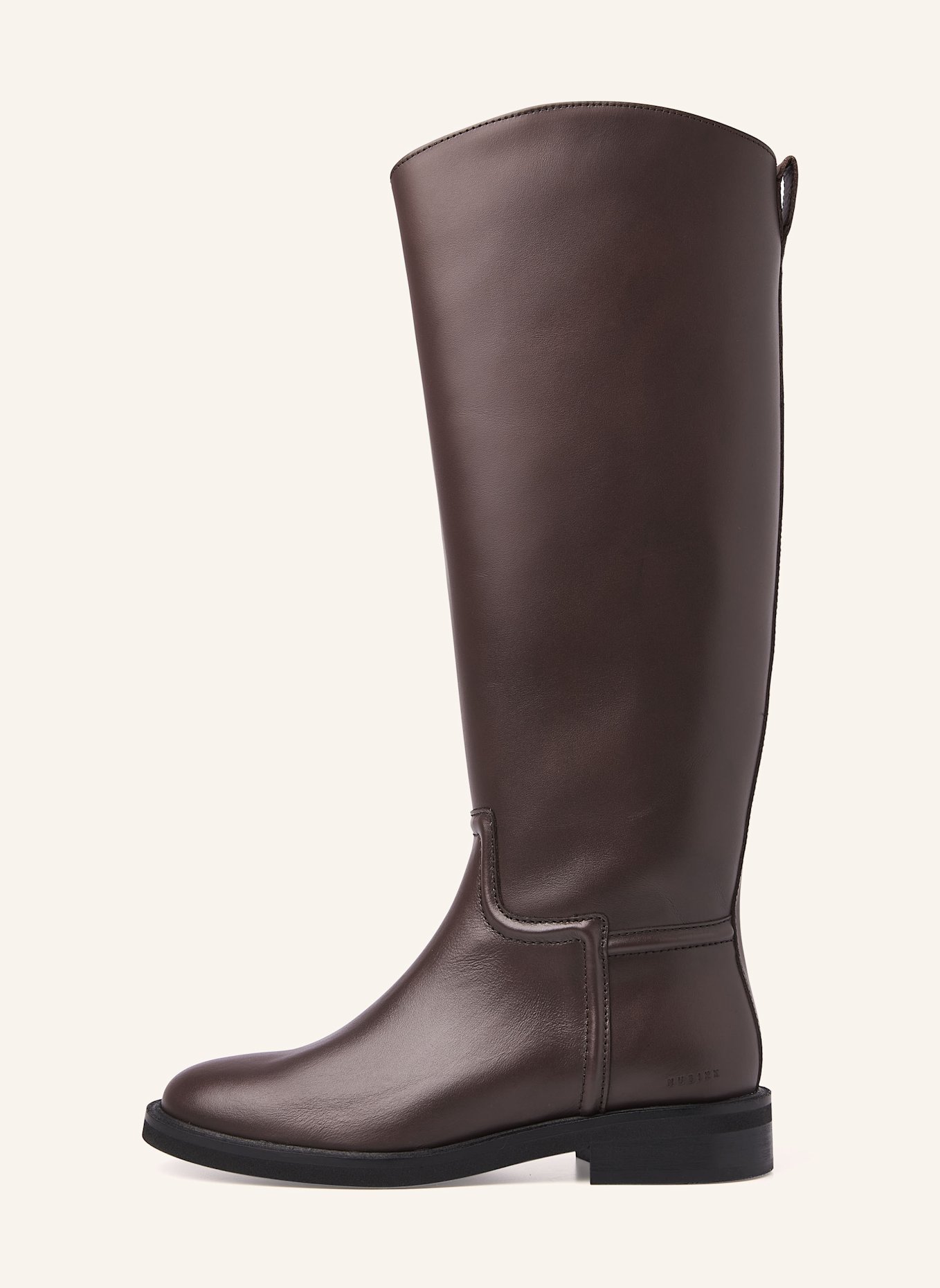 NUBIKK Boots MAEVE RIDER: DUNKELBRAUN