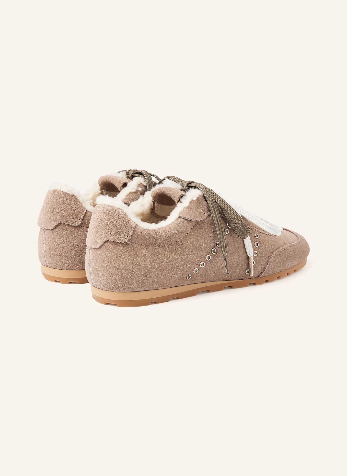 NUBIKK Sneaker BILLY LOU FUR II: BRAUN