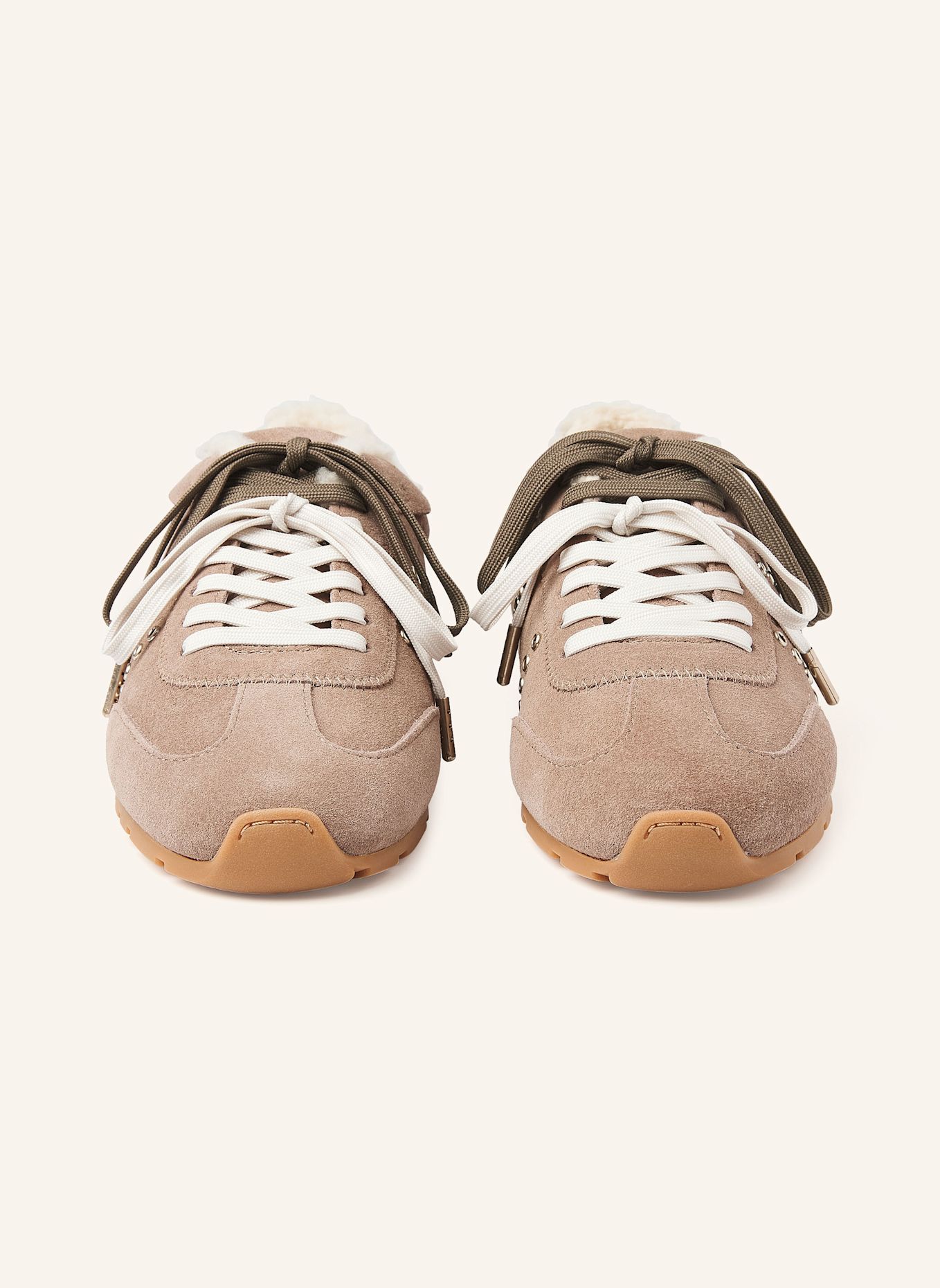 NUBIKK Sneaker BILLY LOU FUR II: BRAUN
