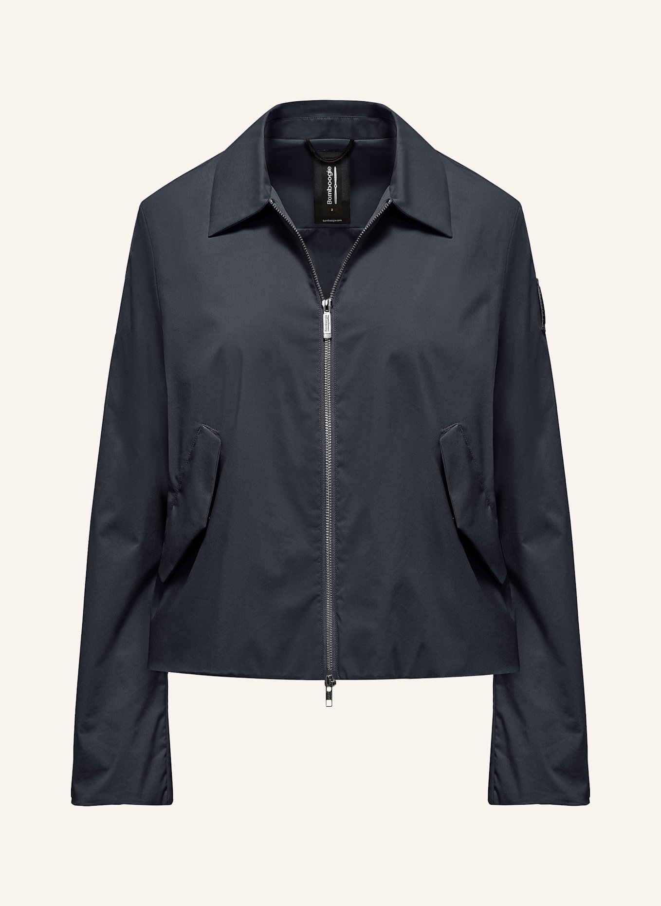BOMBOOGIE Jacke mit Kragen und Reißverschluss