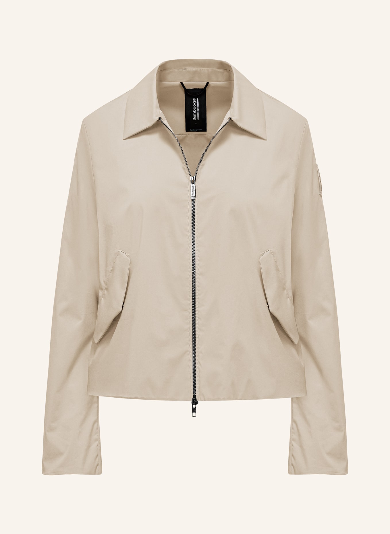 BOMBOOGIE Jacke mit Kragen und Reißverschluss