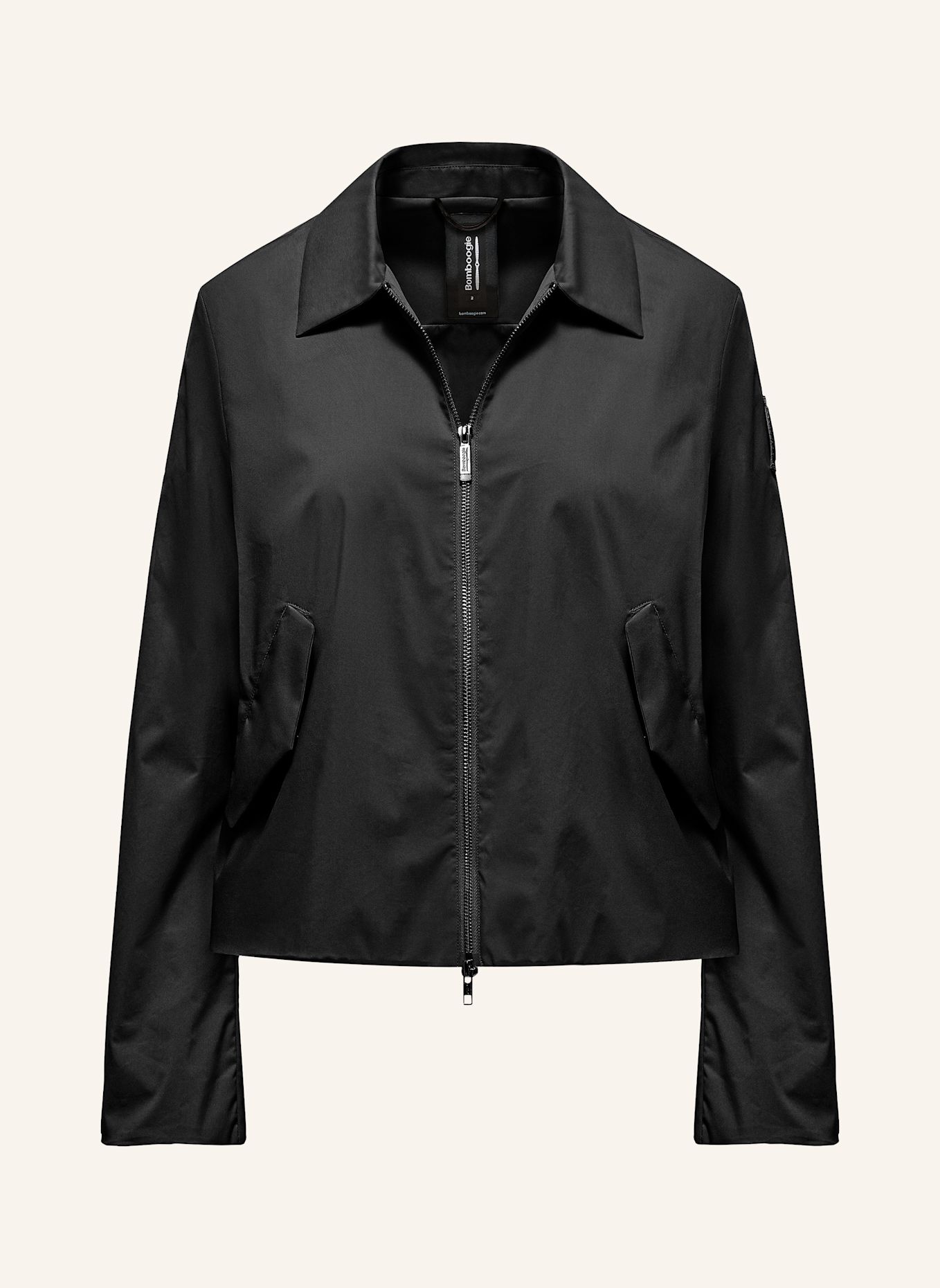 BOMBOOGIE Jacke mit Kragen und Reißverschluss