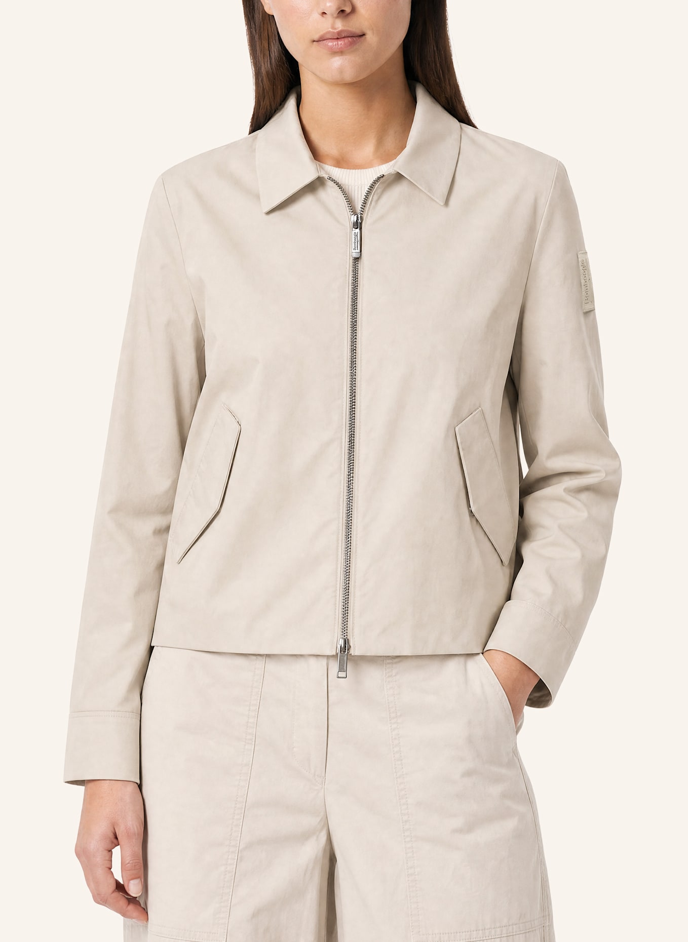 BOMBOOGIE Jacke mit Kragen und Reißverschluss