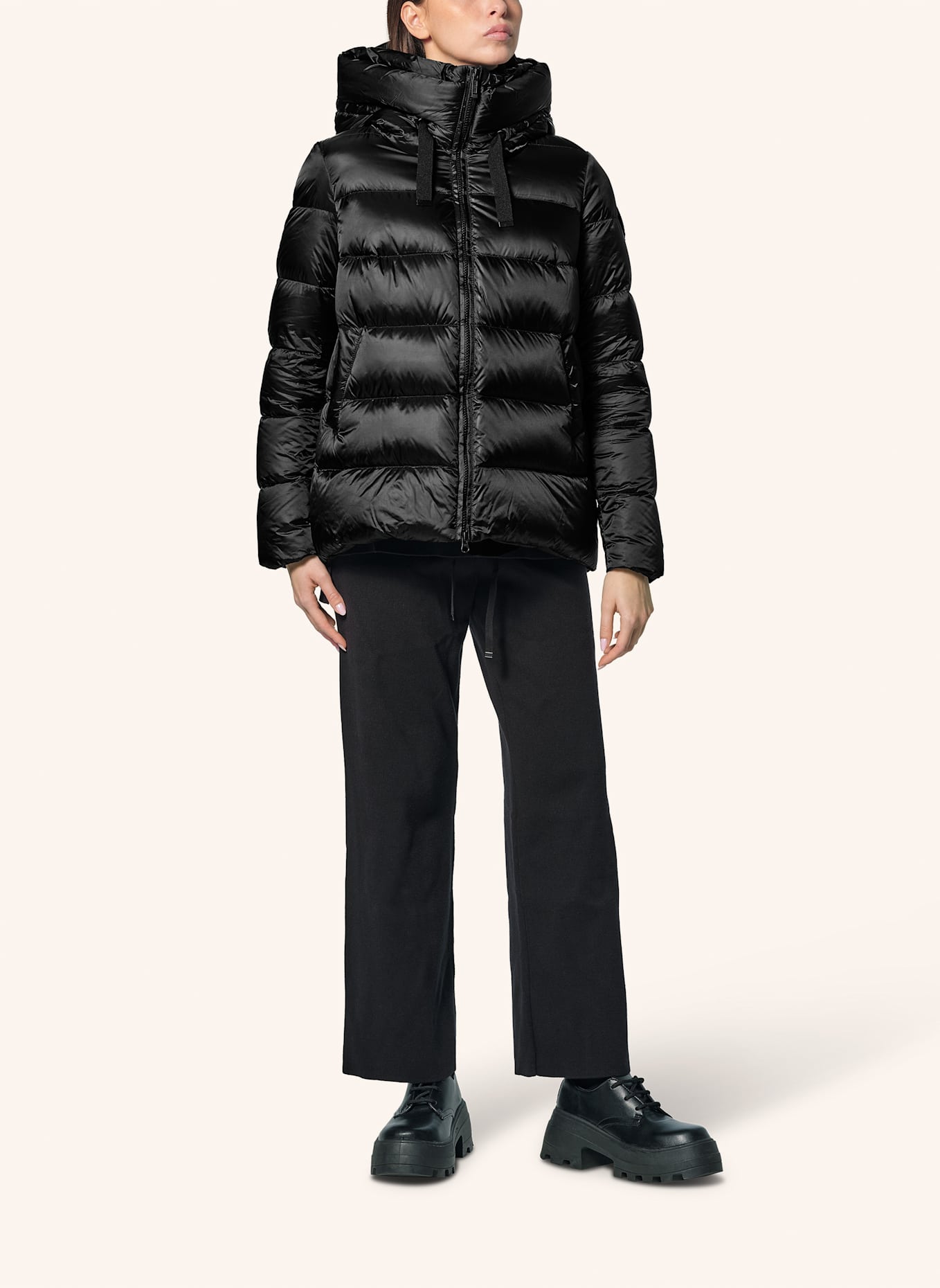 BOMBOOGIE Daunenjacke ROME: SCHWARZ