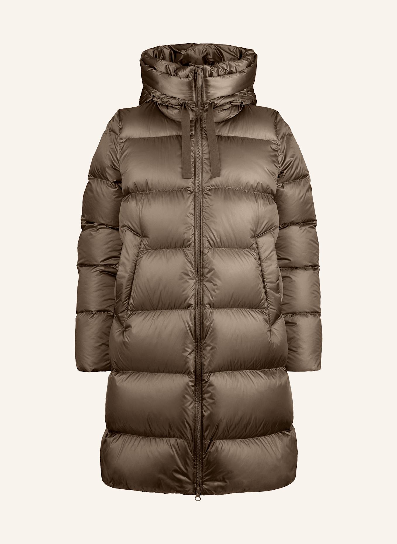 BOMBOOGIE Daunenjacke GENEVA: DUNKELBRAUN