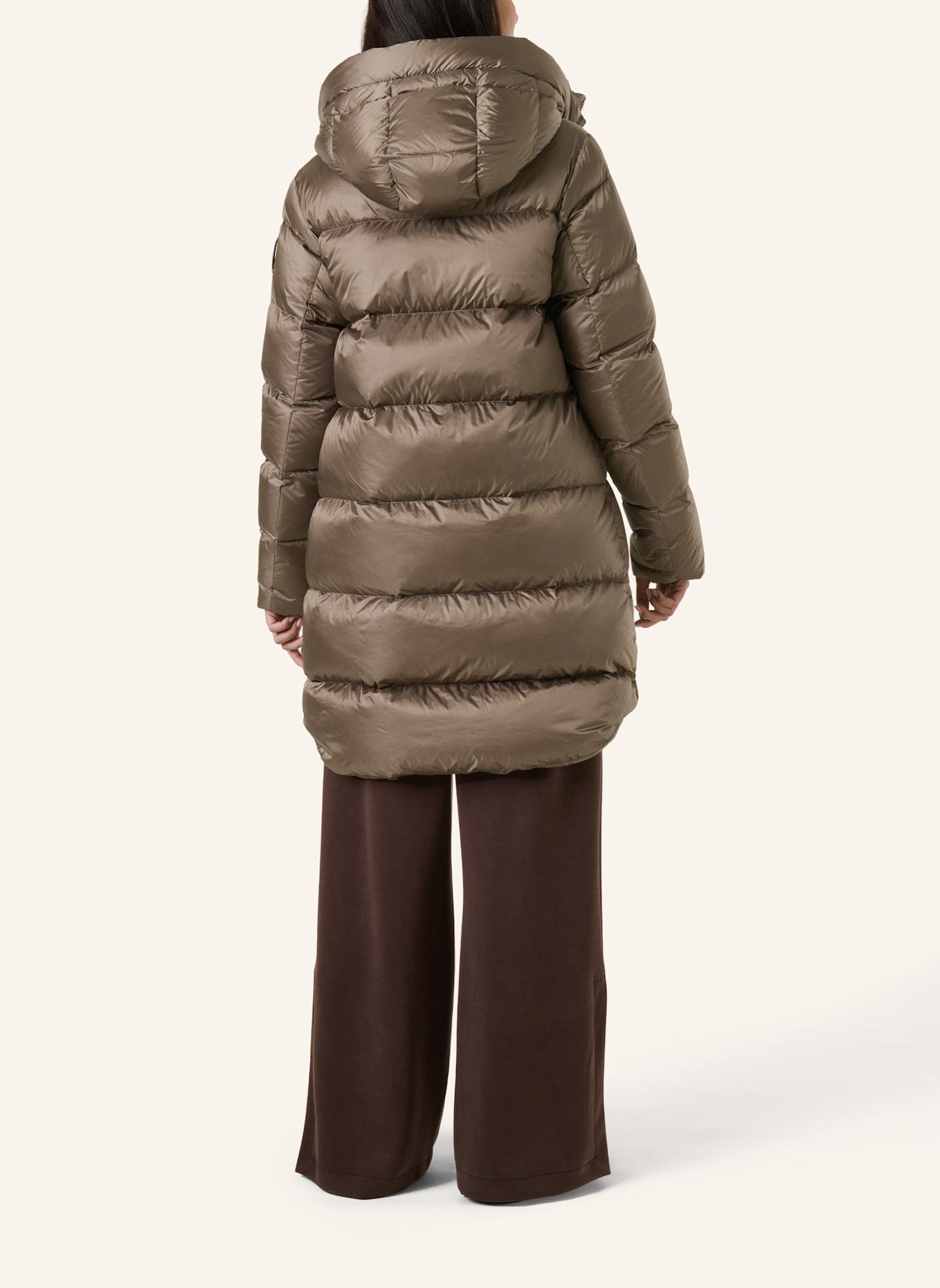 BOMBOOGIE Daunenjacke GENEVA: DUNKELBRAUN