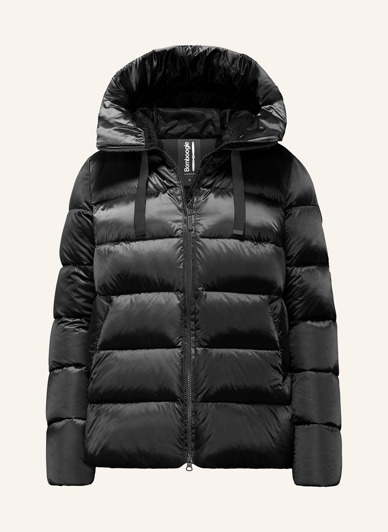 BOMBOOGIE Daunenjacke ROME: SCHWARZ