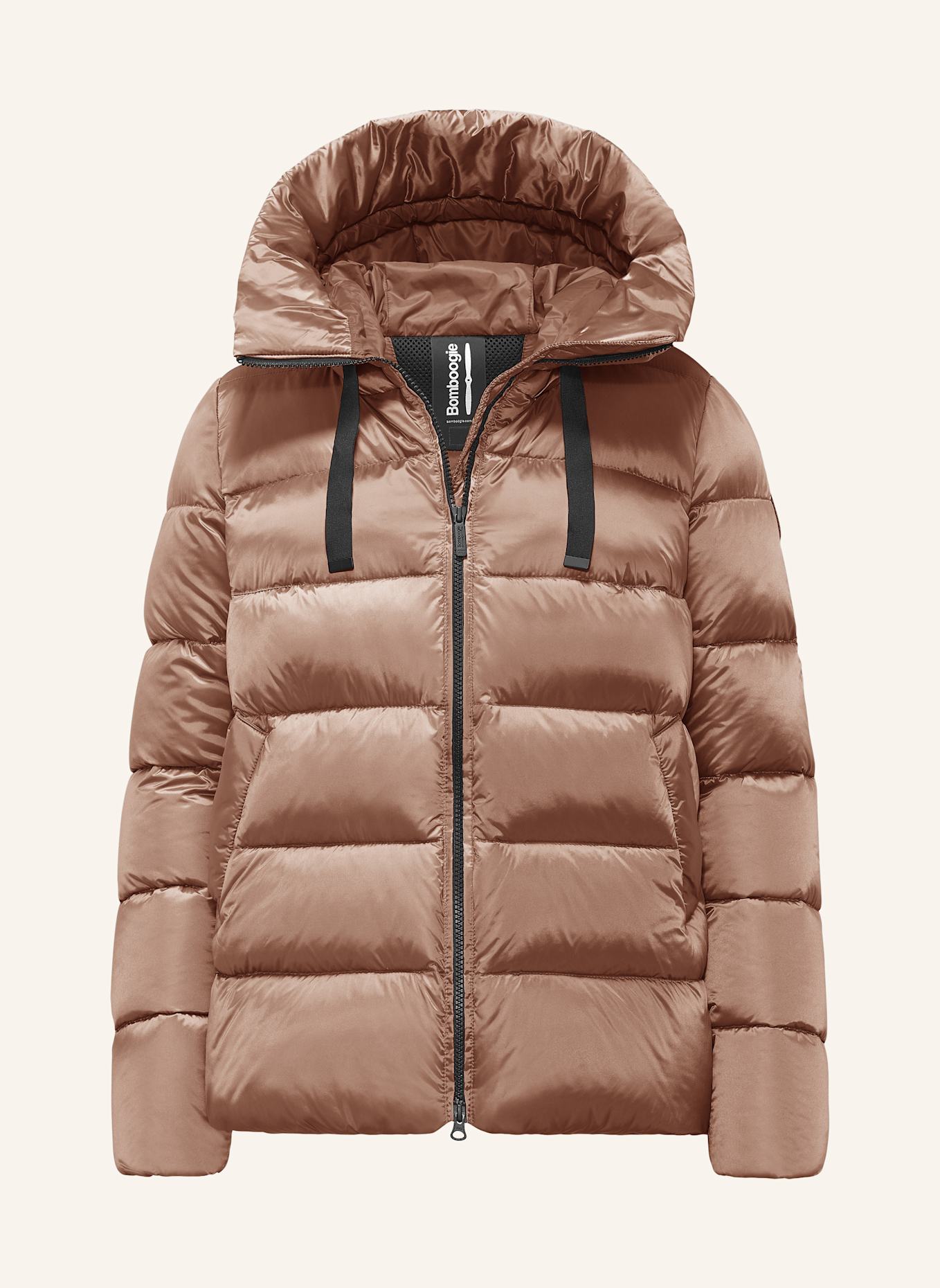 BOMBOOGIE Daunenjacke ROME: TAUPE