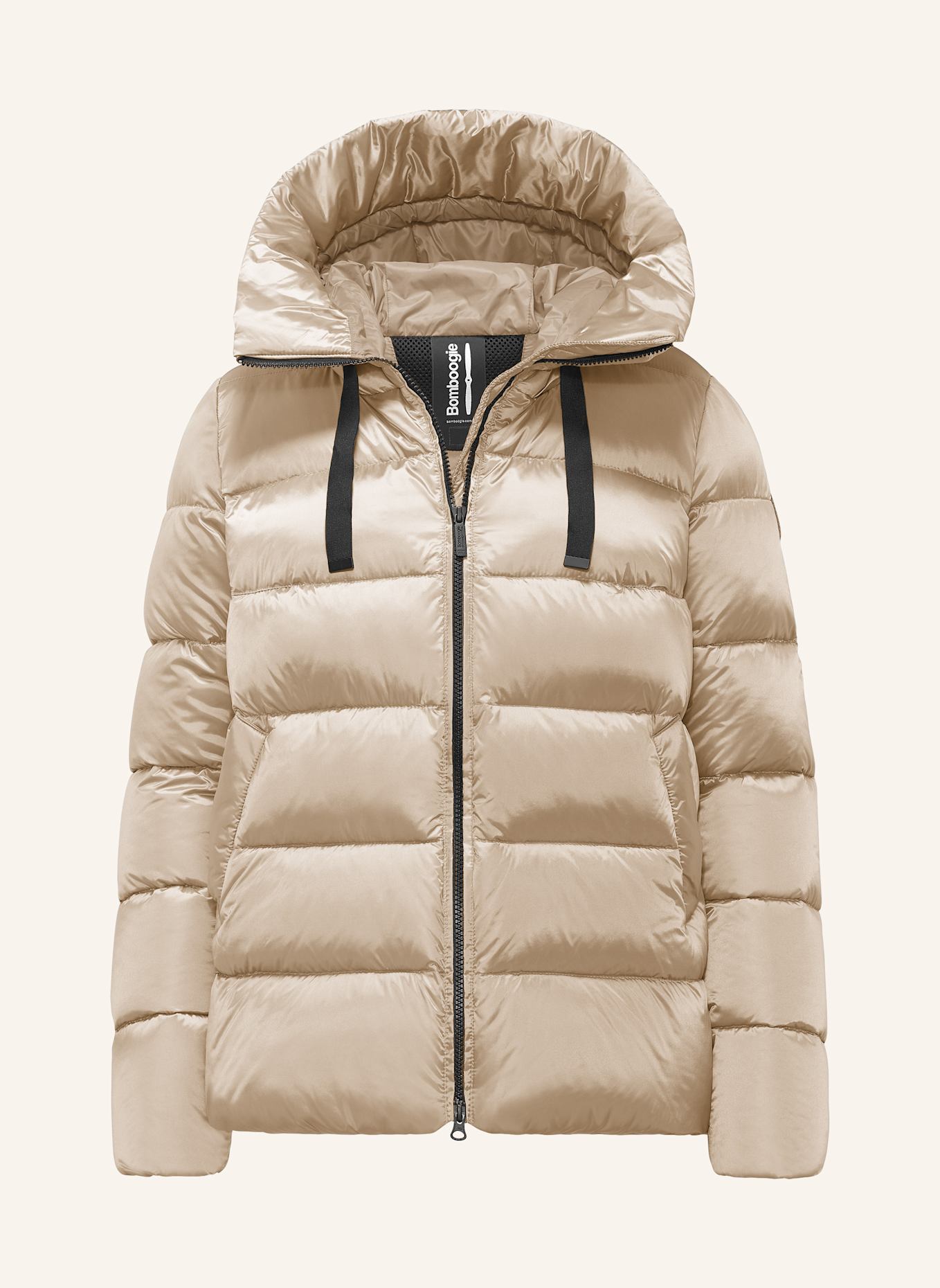 BOMBOOGIE Daunenjacke ROME: GRAU