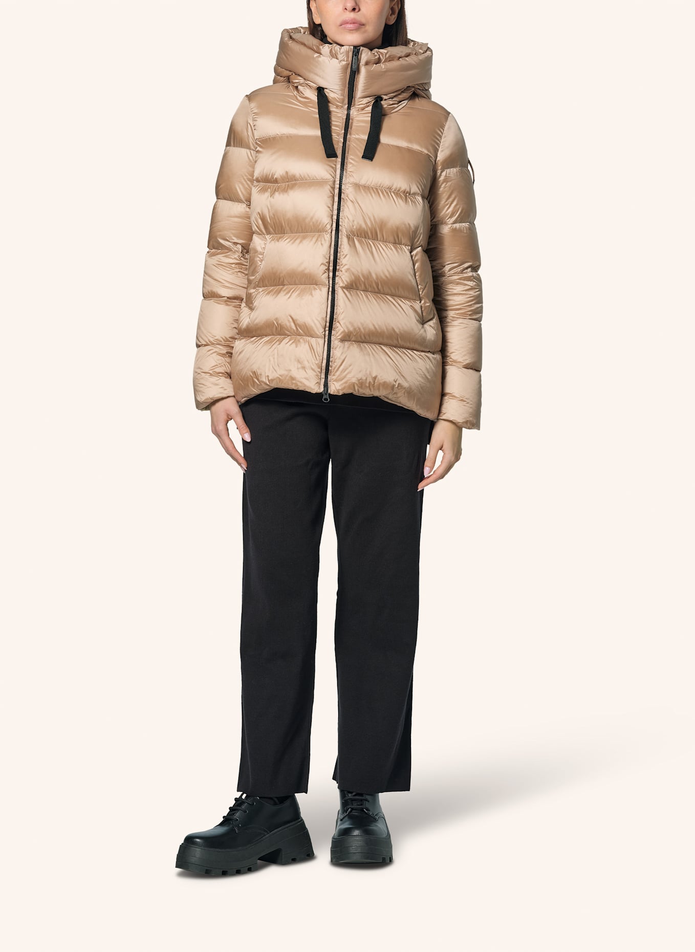 BOMBOOGIE Daunenjacke ROME: BEIGE