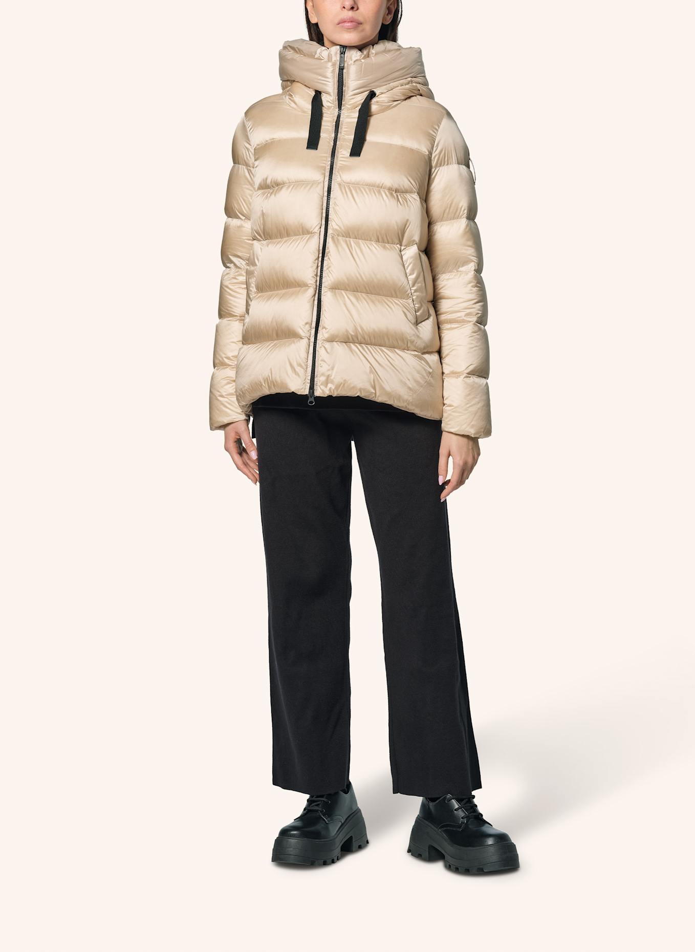 BOMBOOGIE Daunenjacke ROME: GRAU