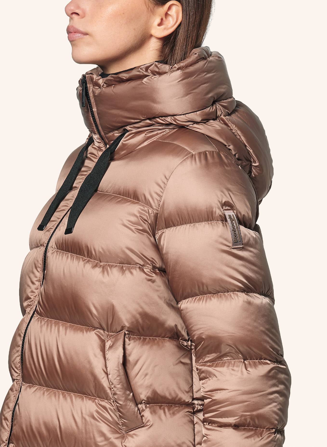 BOMBOOGIE Daunenjacke ROME: TAUPE