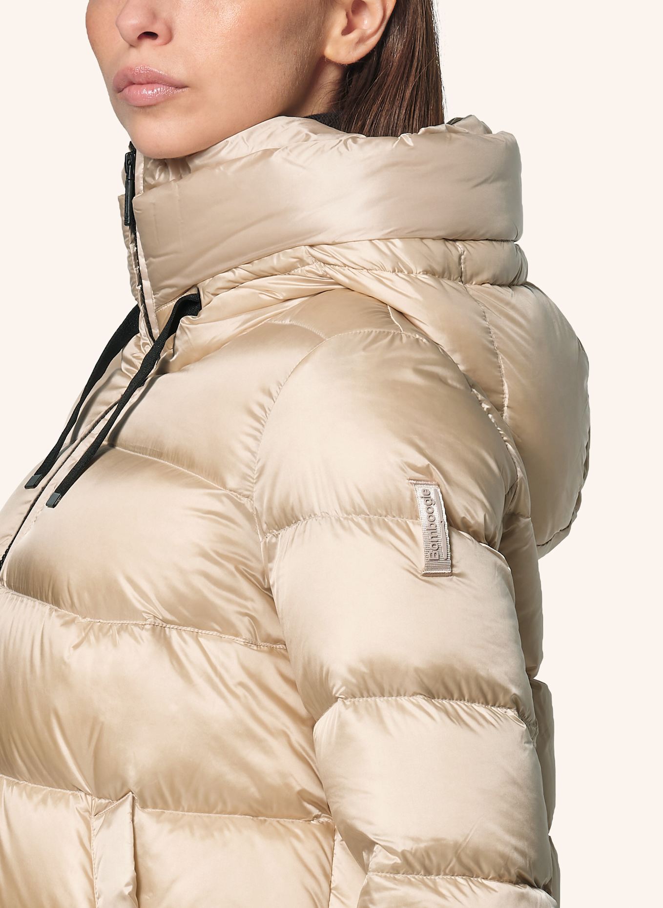 BOMBOOGIE Daunenjacke ROME: GRAU