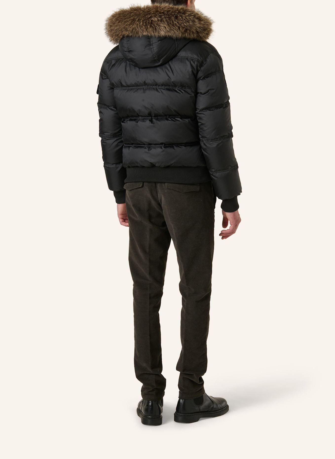 BOMBOOGIE Bomberjacke: SCHWARZ