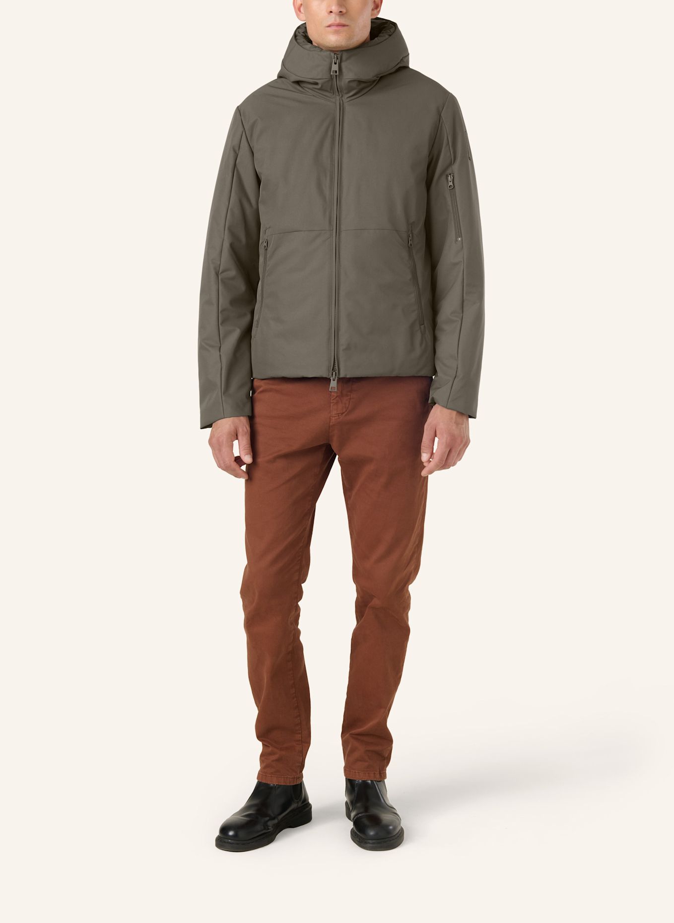 BOMBOOGIE Jacke BERLIN: BRAUN