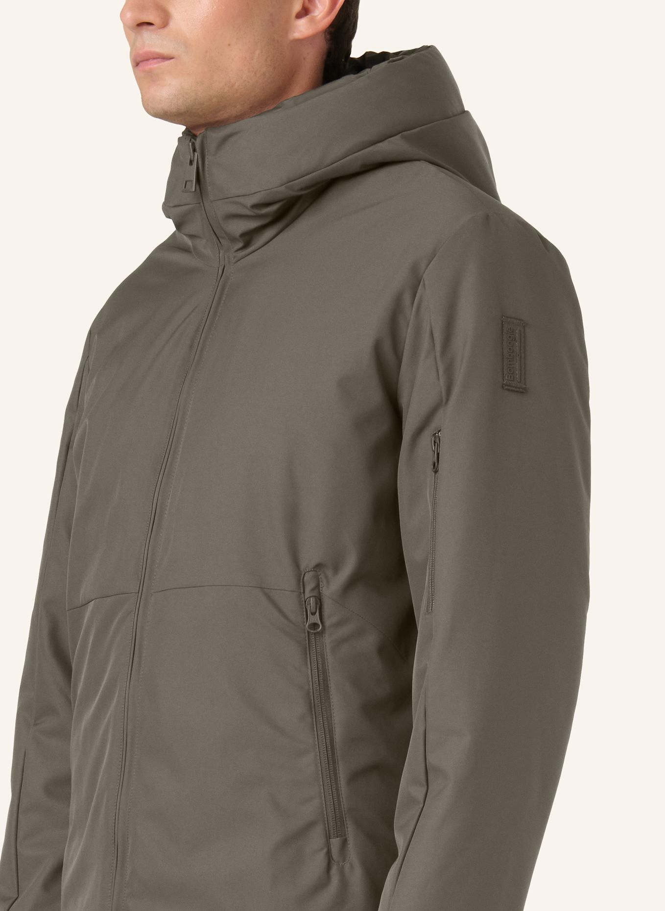 BOMBOOGIE Jacke BERLIN: BRAUN